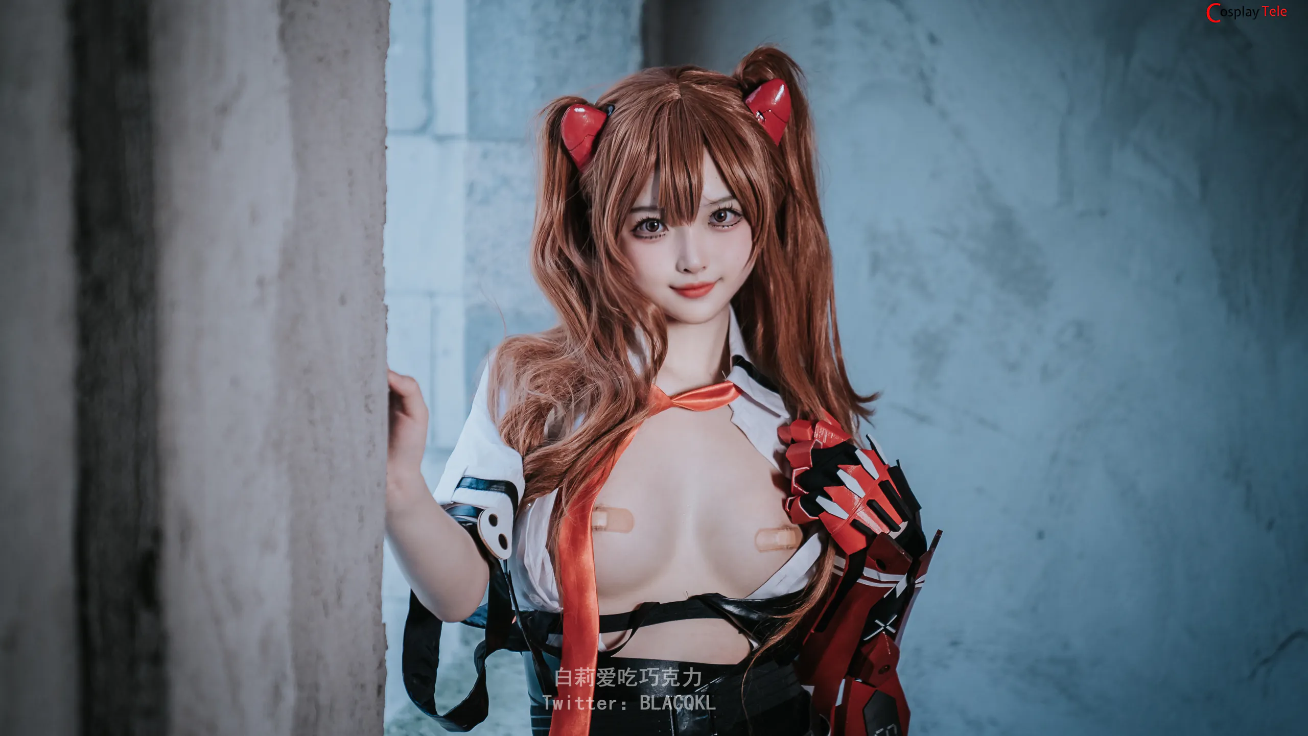 Blacqkl (白莉爱吃巧克力) cosplay Asuka Langley Soryu – Evangelion