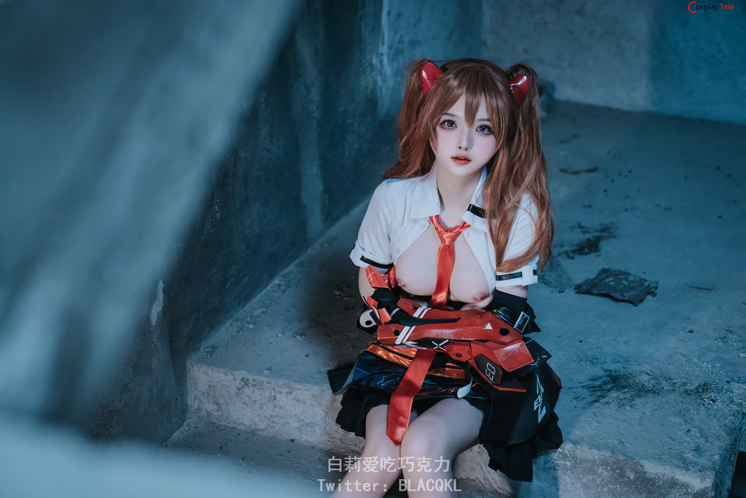 Blacqkl (白莉爱吃巧克力) cosplay Asuka Langley Soryu – Evangelion