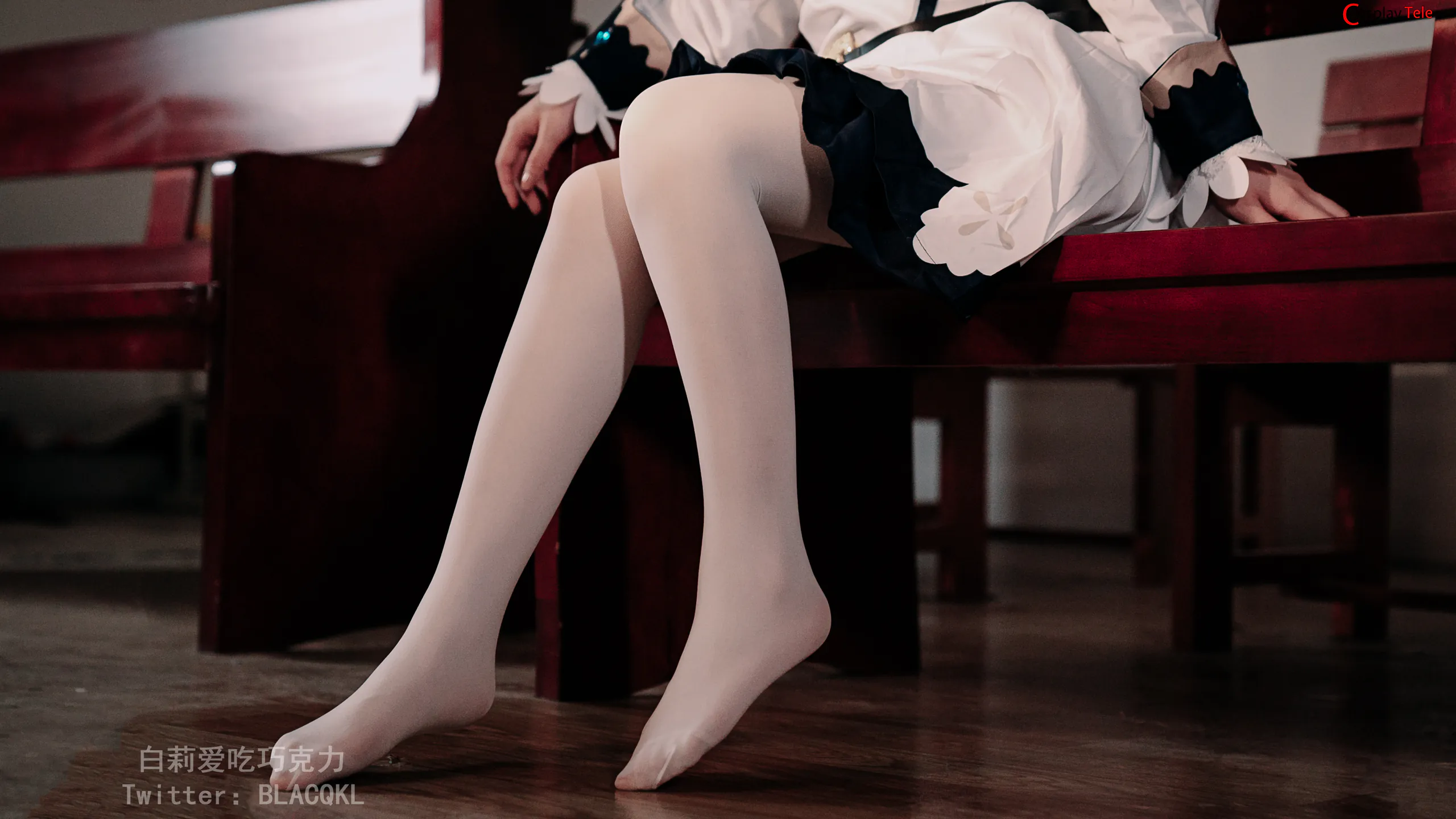 Blacqkl (白莉爱吃巧克力) cosplay Barbara – Genshin Impact