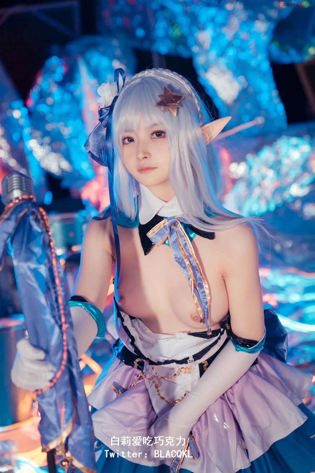 Blacqkl (白莉爱吃巧克力) cosplay Emilia – Re_Zero