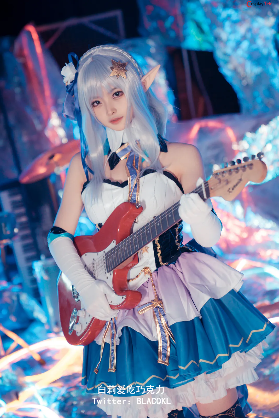 Blacqkl (白莉爱吃巧克力) cosplay Emilia – Re_Zero