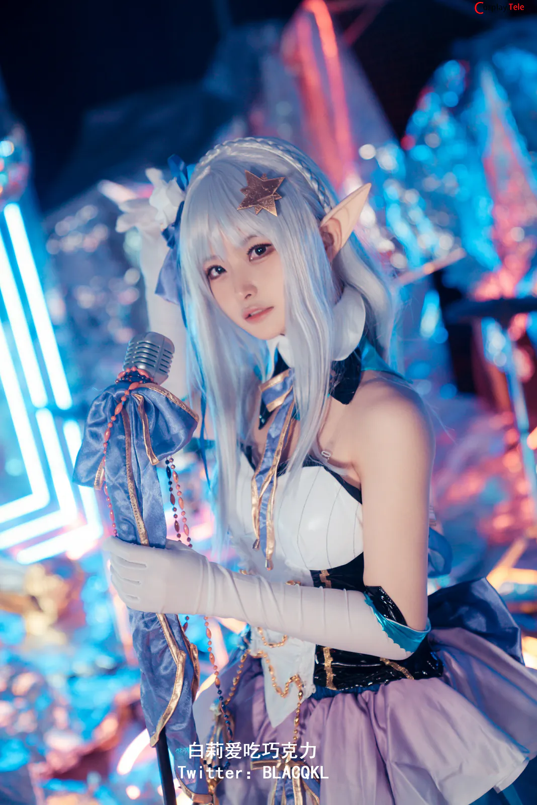 Blacqkl (白莉爱吃巧克力) cosplay Emilia – Re_Zero