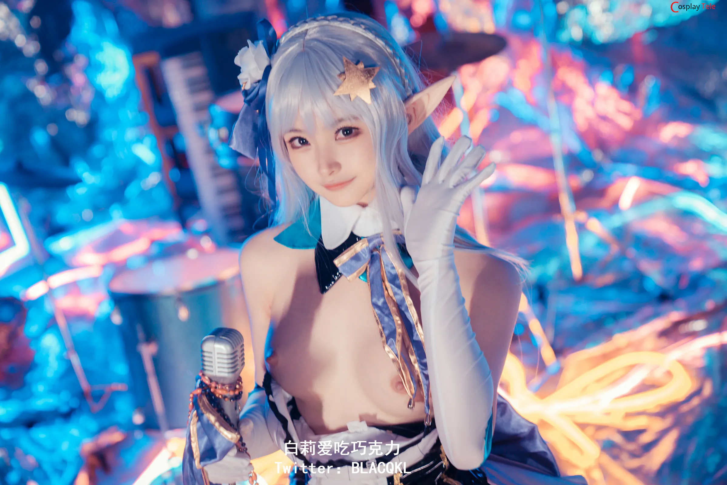 Blacqkl (白莉爱吃巧克力) cosplay Emilia – Re_Zero