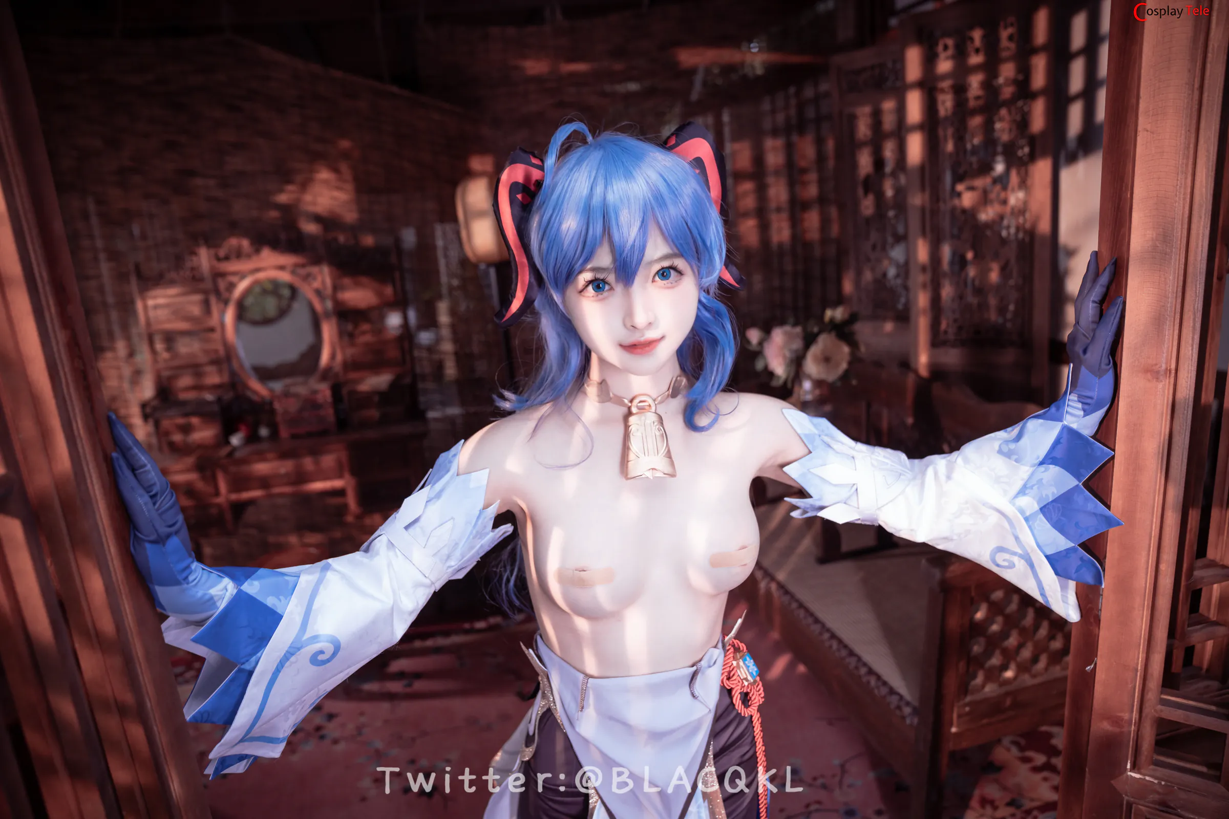 Blacqkl (白莉爱吃巧克力) cosplay Ganyu – Genshin Impact