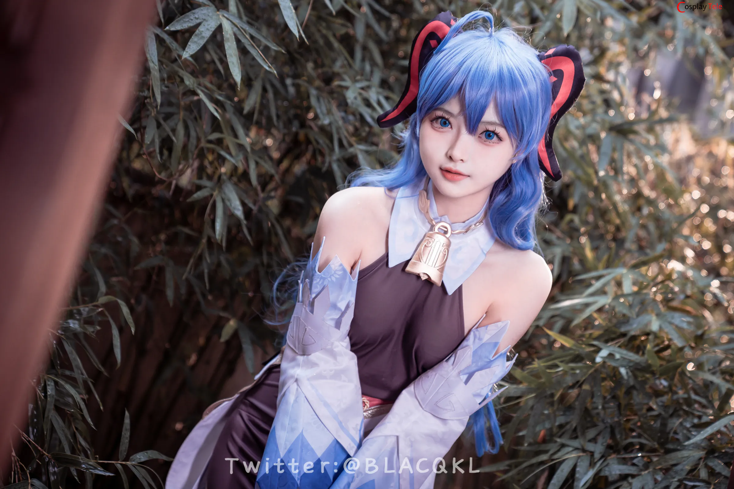 Blacqkl (白莉爱吃巧克力) cosplay Ganyu – Genshin Impact