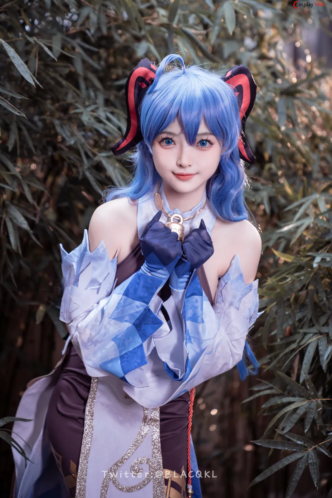 Blacqkl (白莉爱吃巧克力) cosplay Ganyu – Genshin Impact