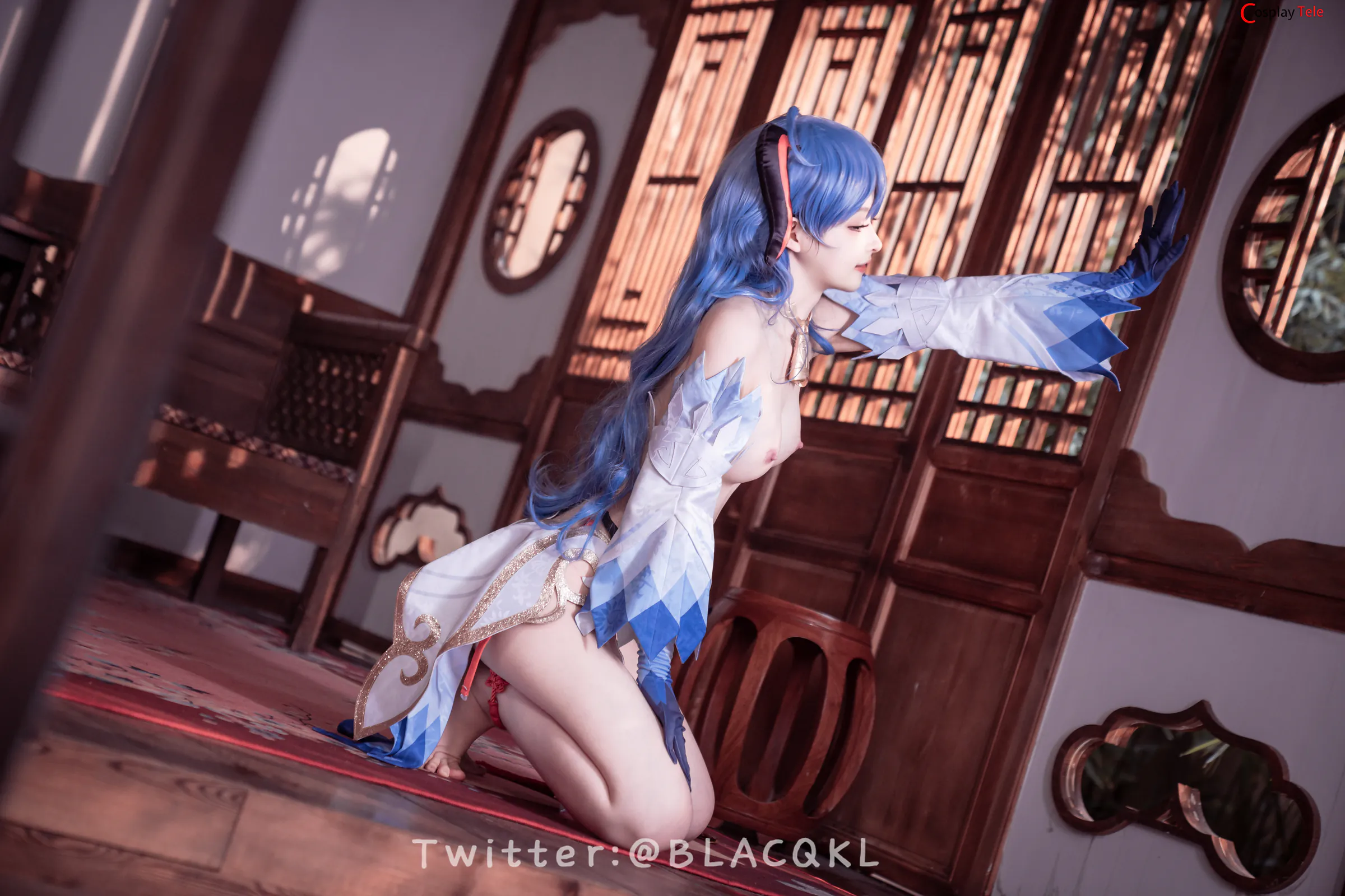 Blacqkl (白莉爱吃巧克力) cosplay Ganyu – Genshin Impact