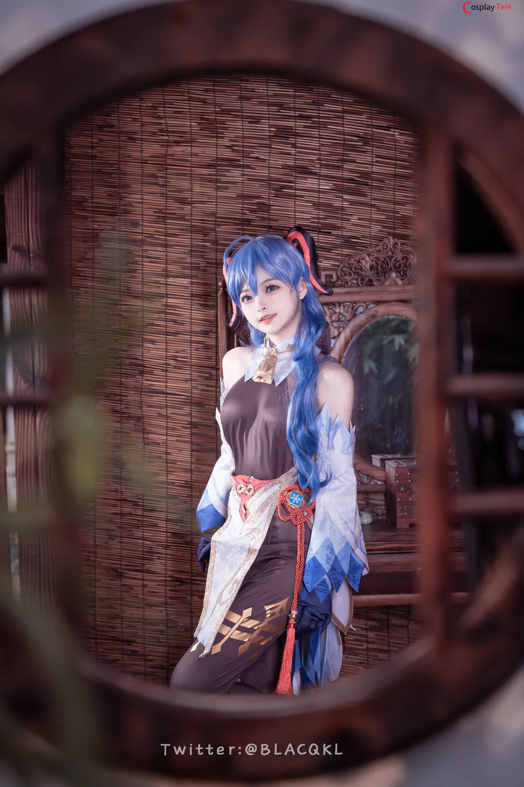 Blacqkl (白莉爱吃巧克力) cosplay Ganyu – Genshin Impact