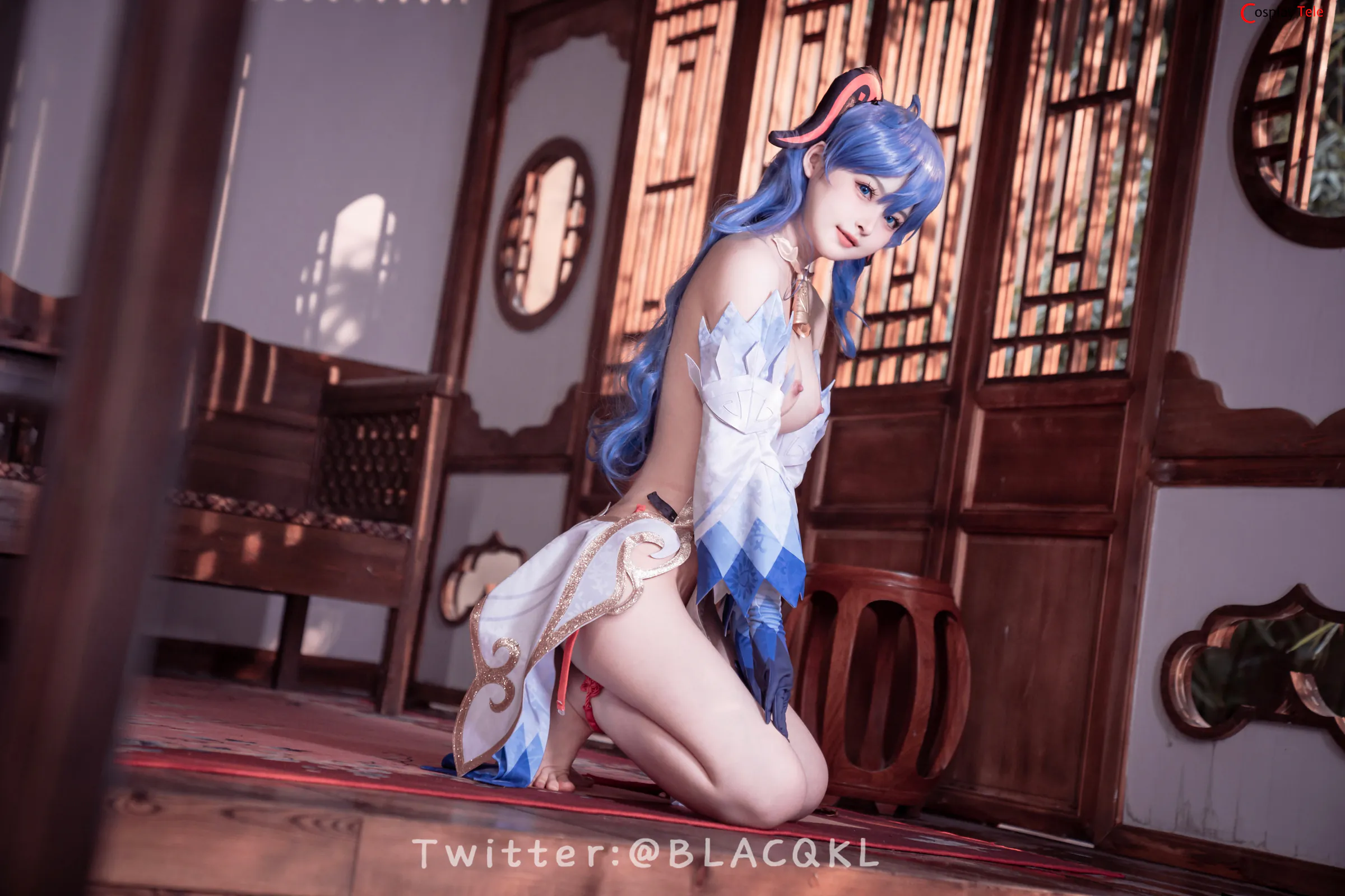 Blacqkl (白莉爱吃巧克力) cosplay Ganyu – Genshin Impact