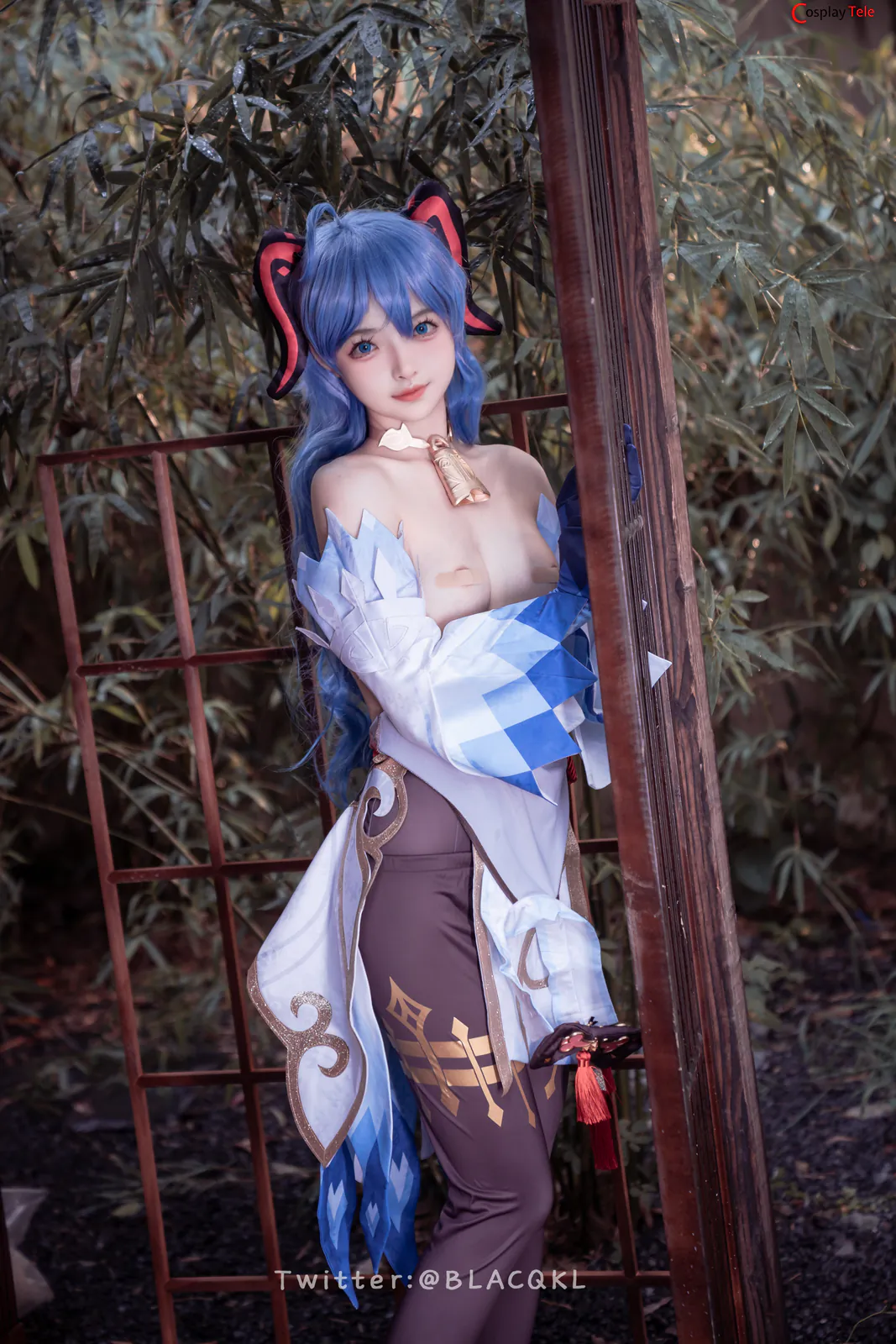 Blacqkl (白莉爱吃巧克力) cosplay Ganyu – Genshin Impact