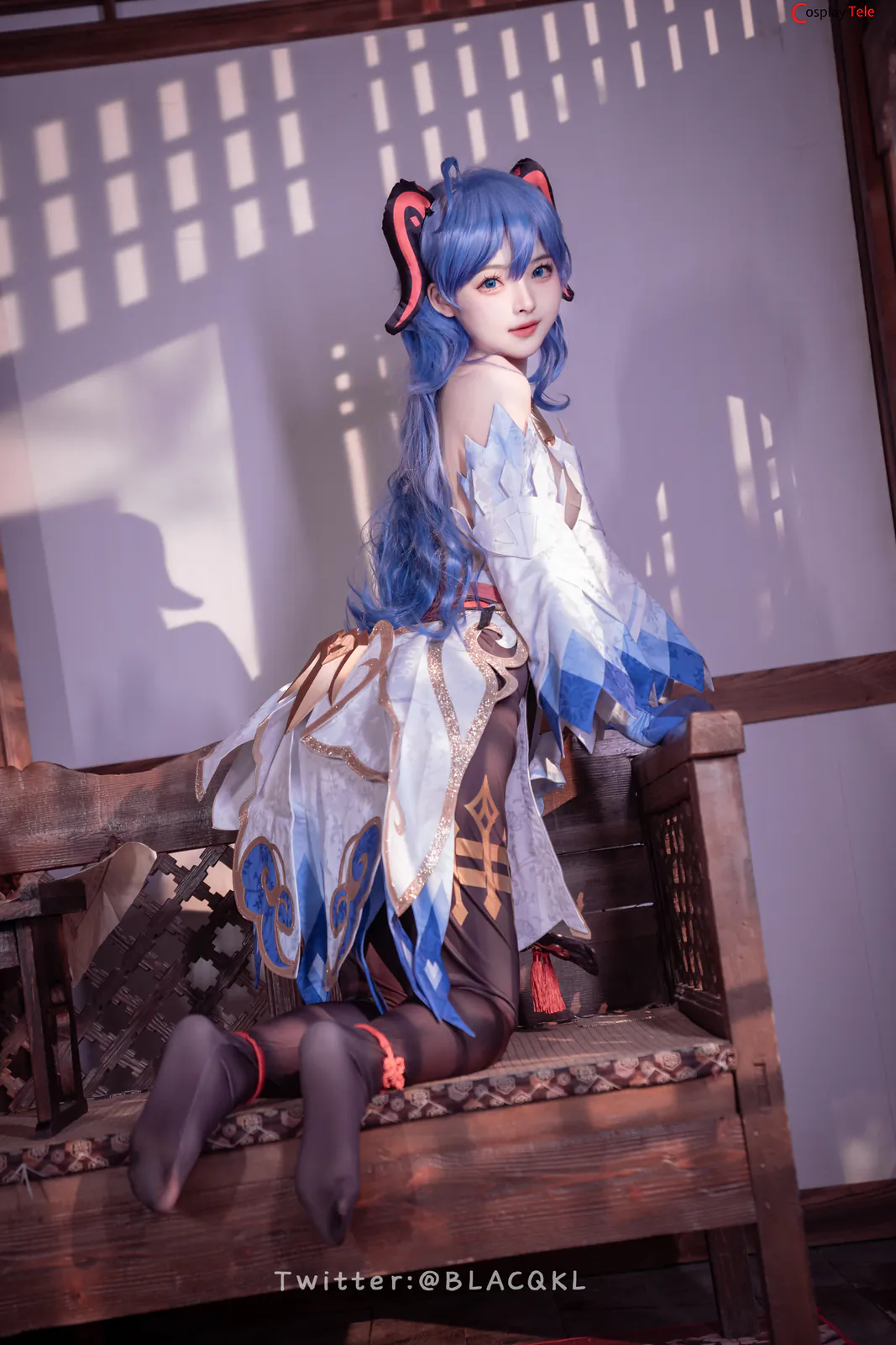 Blacqkl (白莉爱吃巧克力) cosplay Ganyu – Genshin Impact