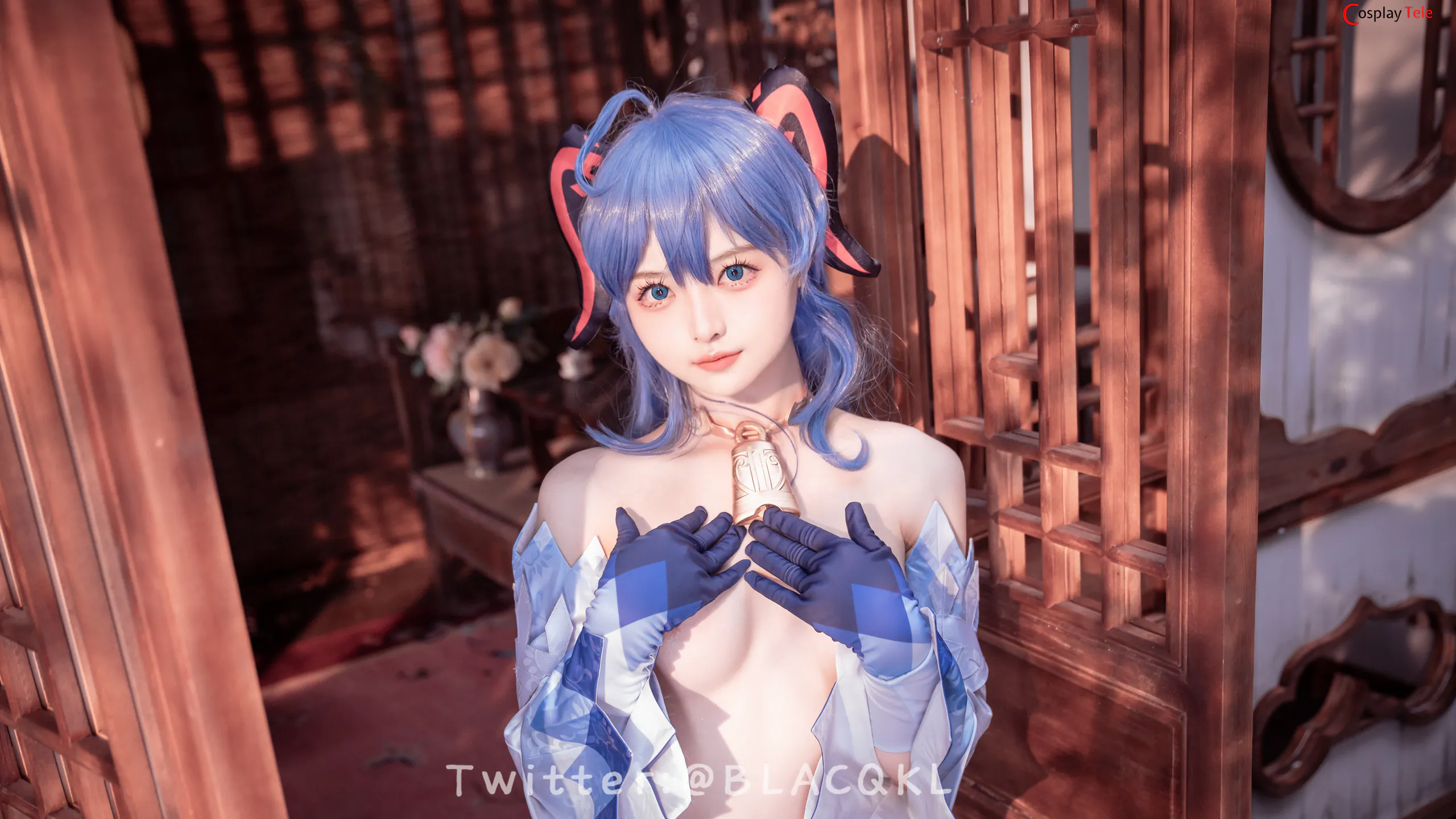 Blacqkl (白莉爱吃巧克力) cosplay Ganyu – Genshin Impact