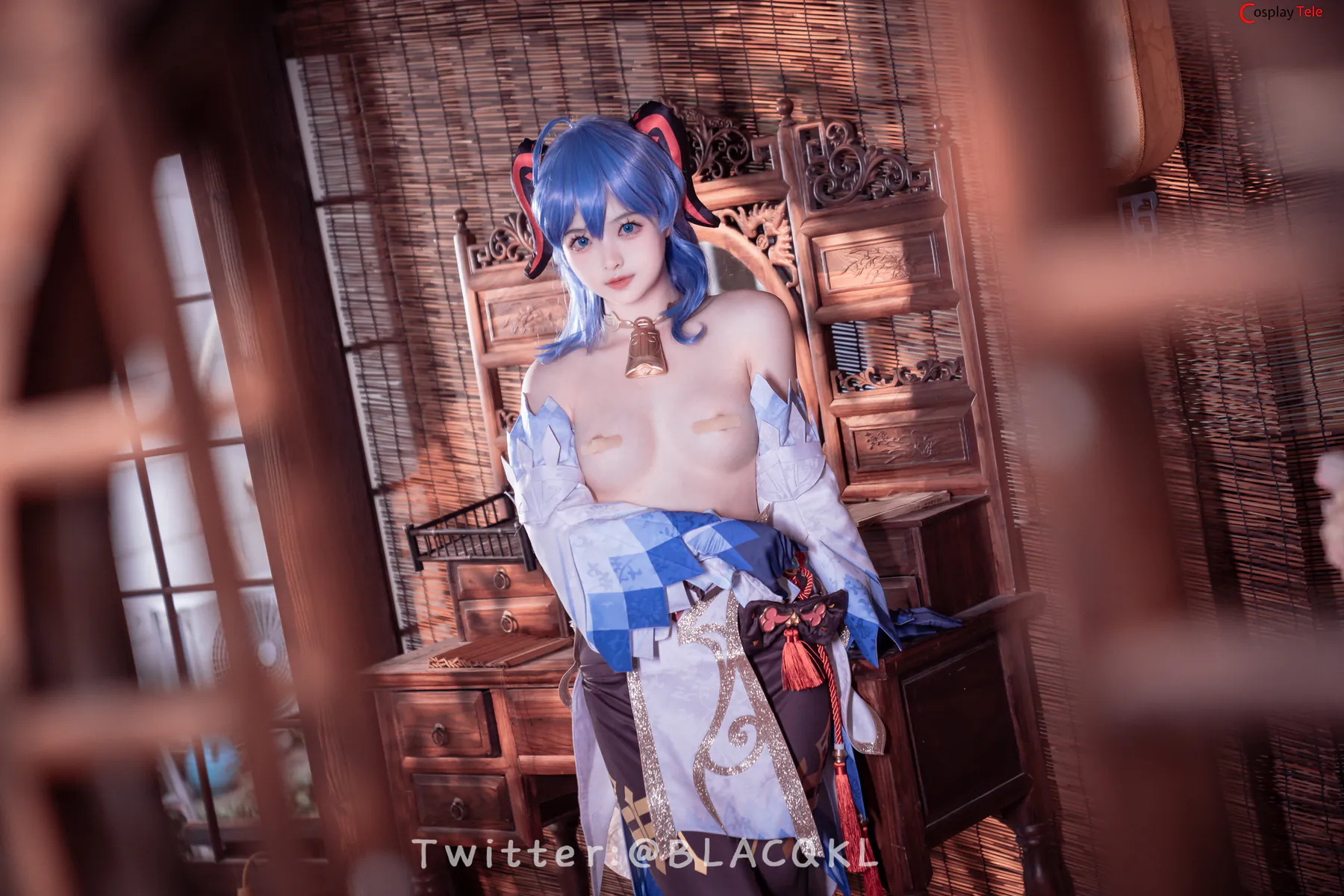 Blacqkl (白莉爱吃巧克力) cosplay Ganyu – Genshin Impact