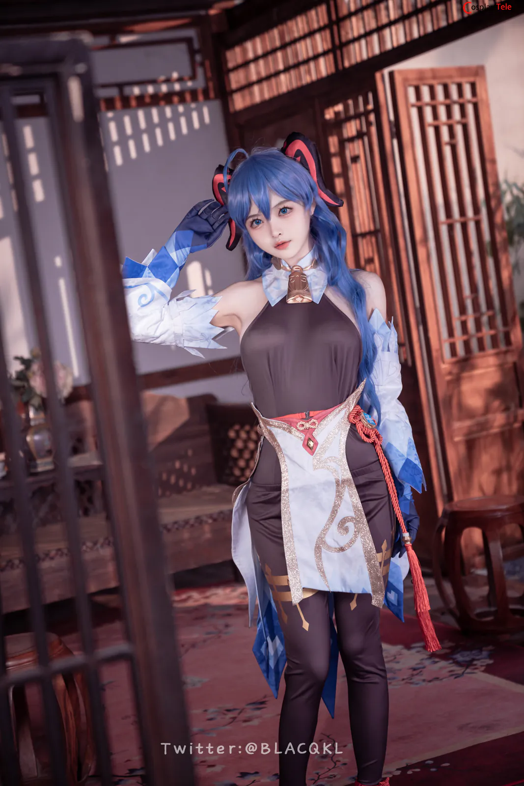 Blacqkl (白莉爱吃巧克力) cosplay Ganyu – Genshin Impact