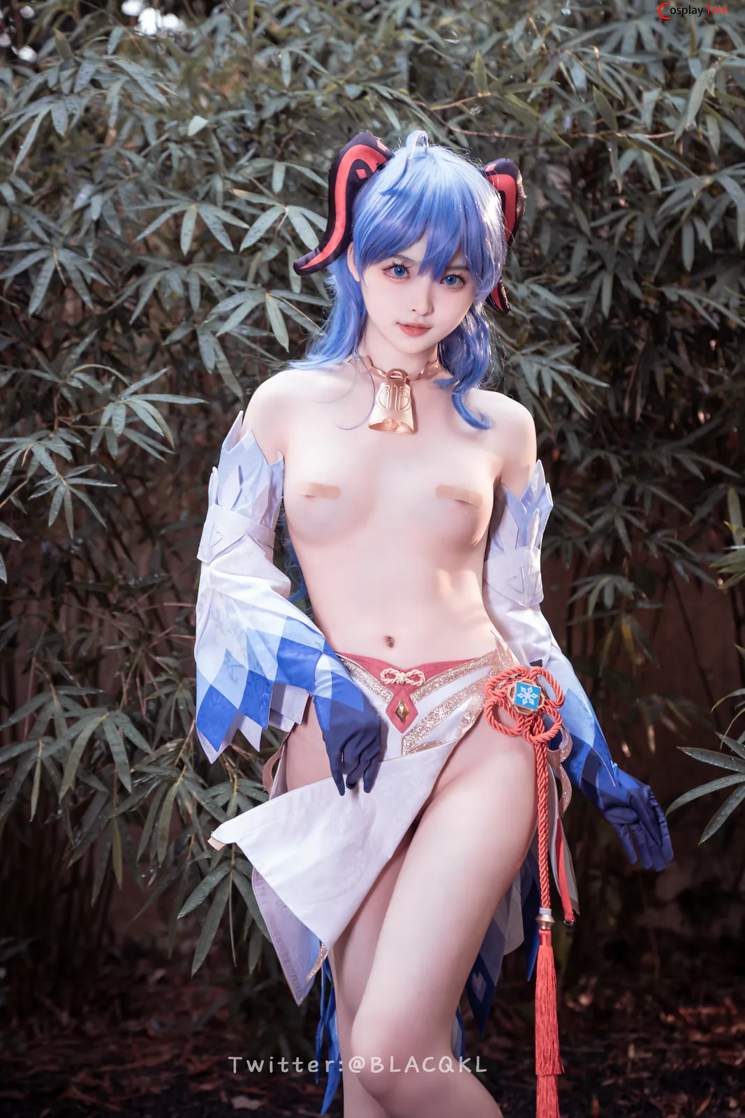 Blacqkl (白莉爱吃巧克力) cosplay Ganyu – Genshin Impact