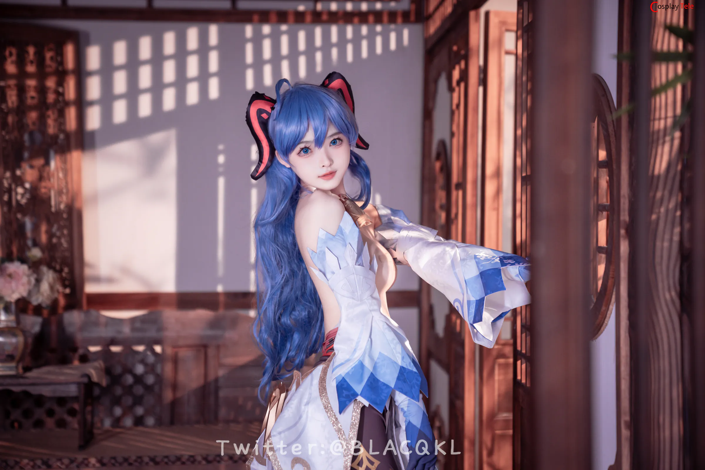 Blacqkl (白莉爱吃巧克力) cosplay Ganyu – Genshin Impact