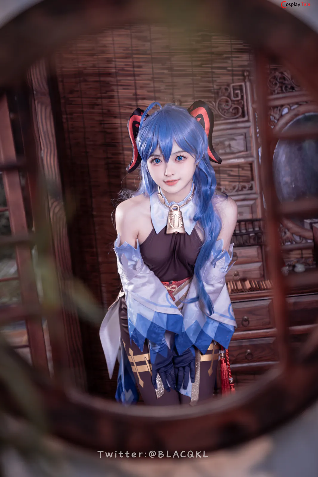 Blacqkl (白莉爱吃巧克力) cosplay Ganyu – Genshin Impact