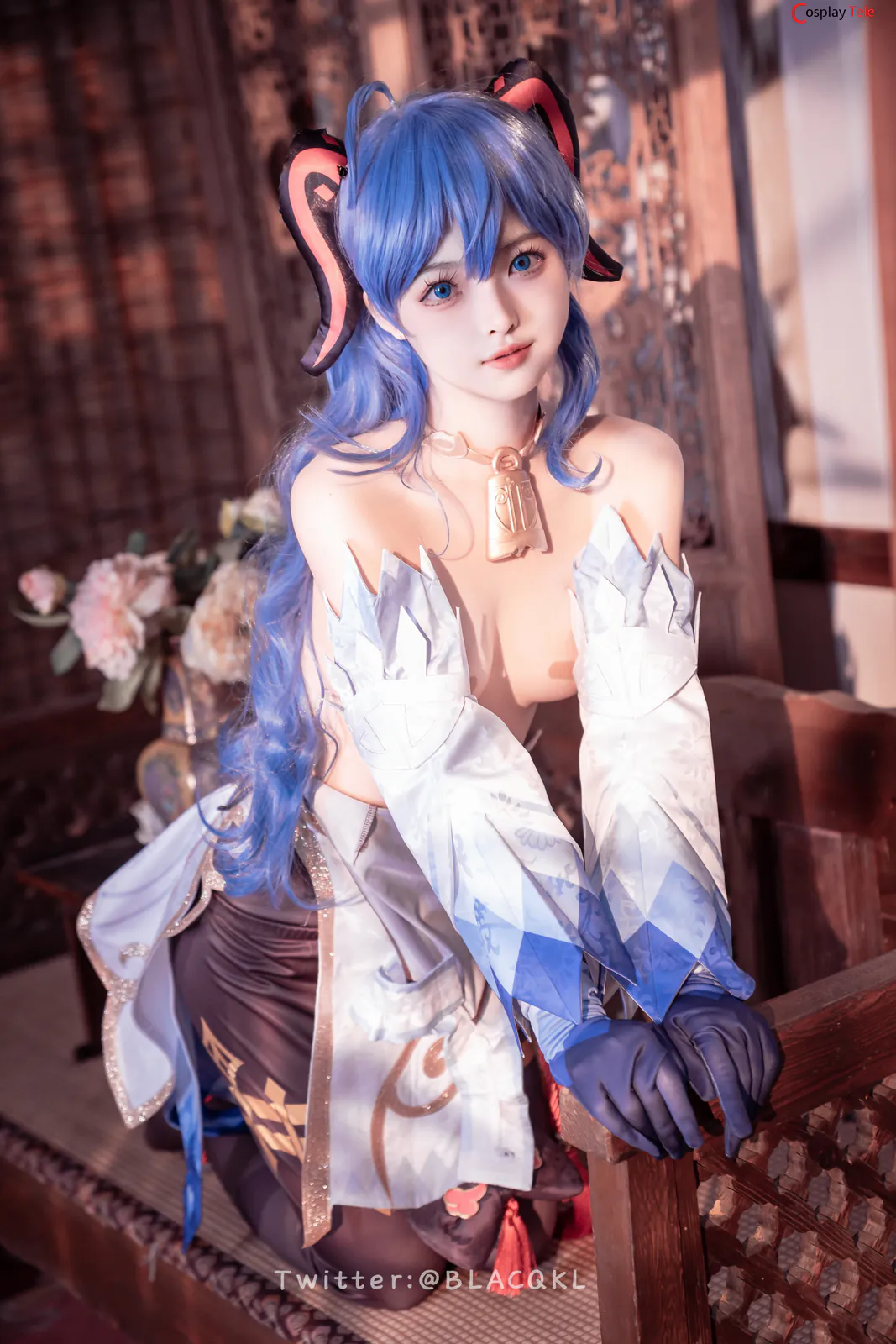 Blacqkl (白莉爱吃巧克力) cosplay Ganyu – Genshin Impact