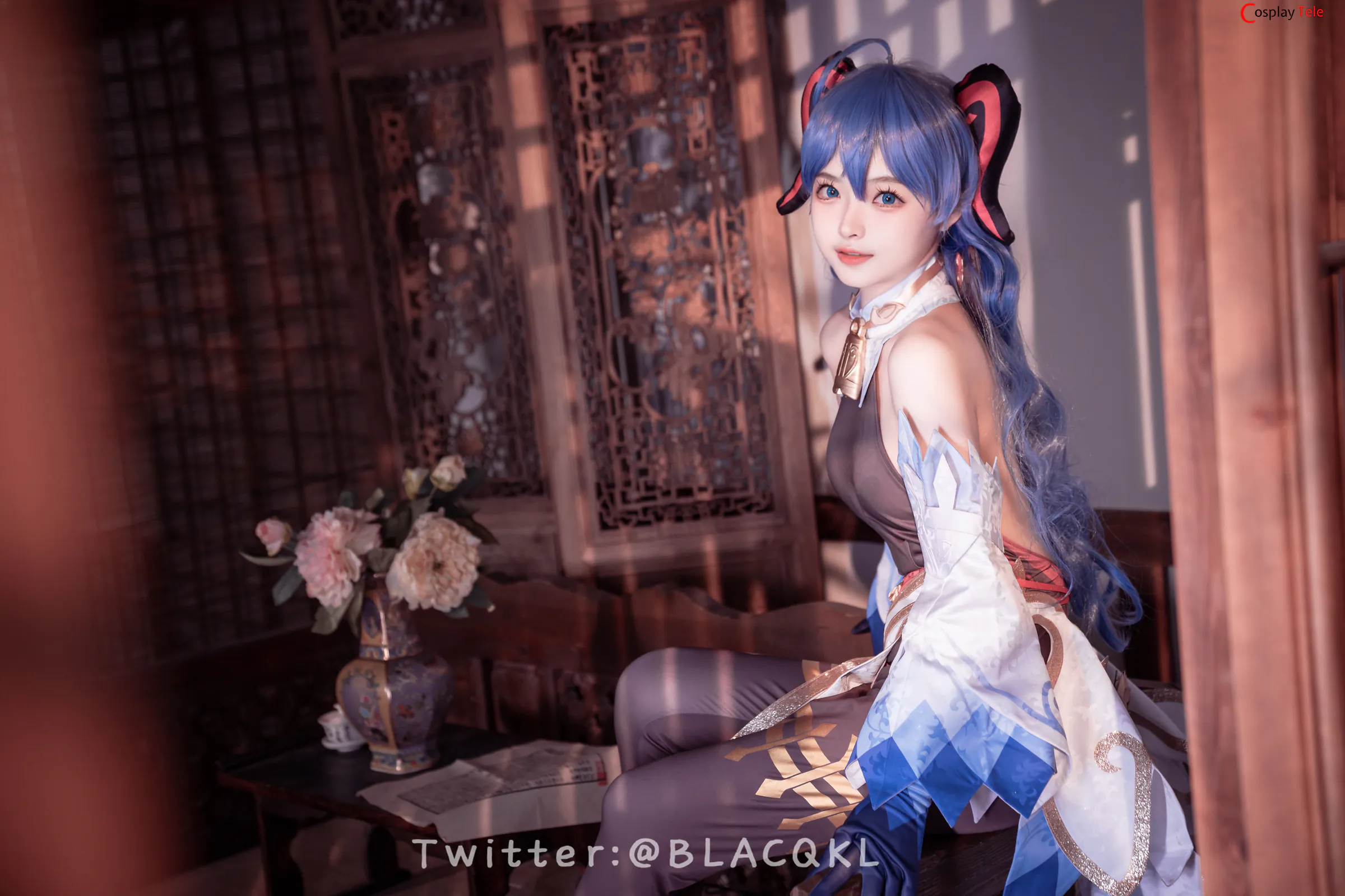 Blacqkl (白莉爱吃巧克力) cosplay Ganyu – Genshin Impact