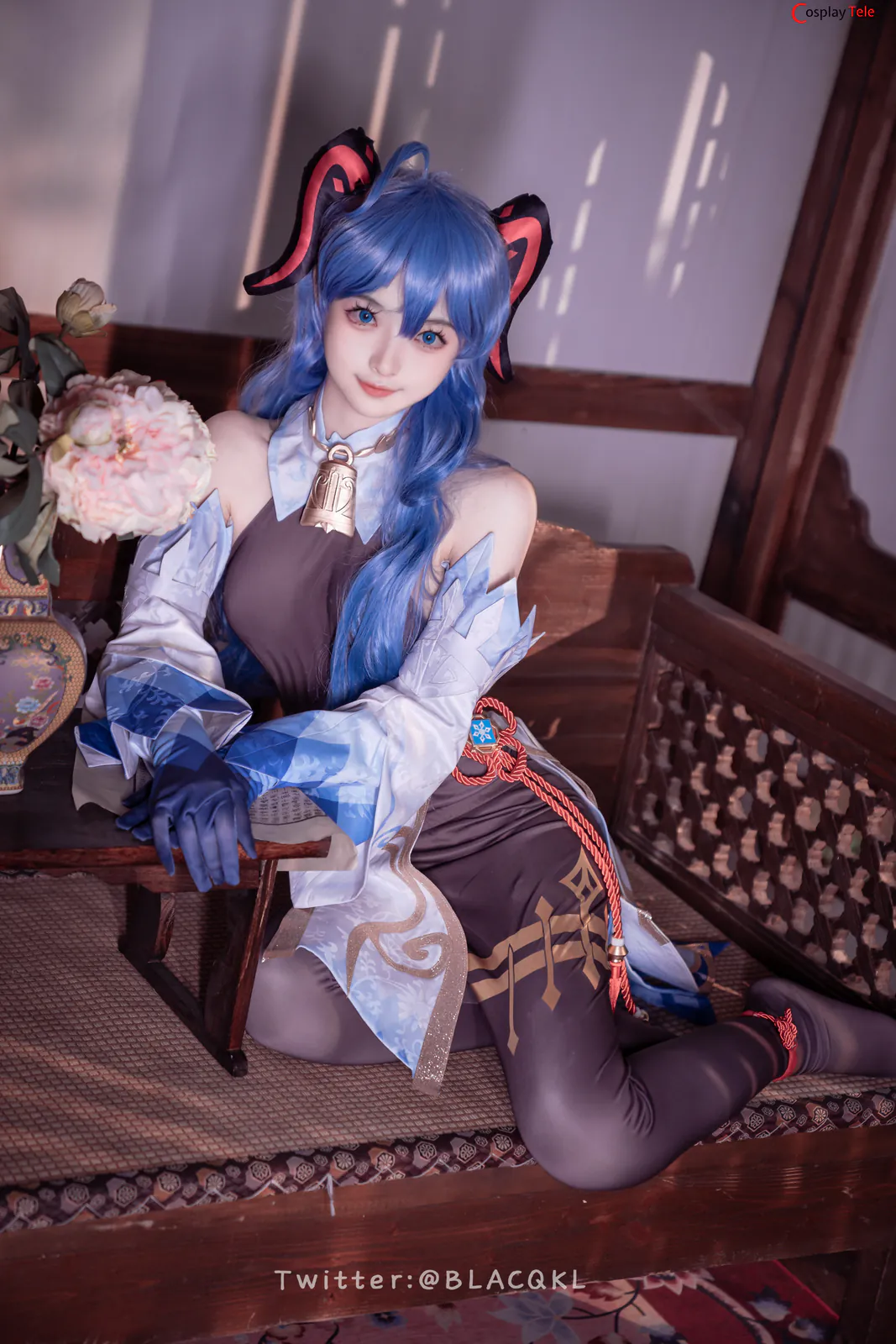 Blacqkl (白莉爱吃巧克力) cosplay Ganyu – Genshin Impact