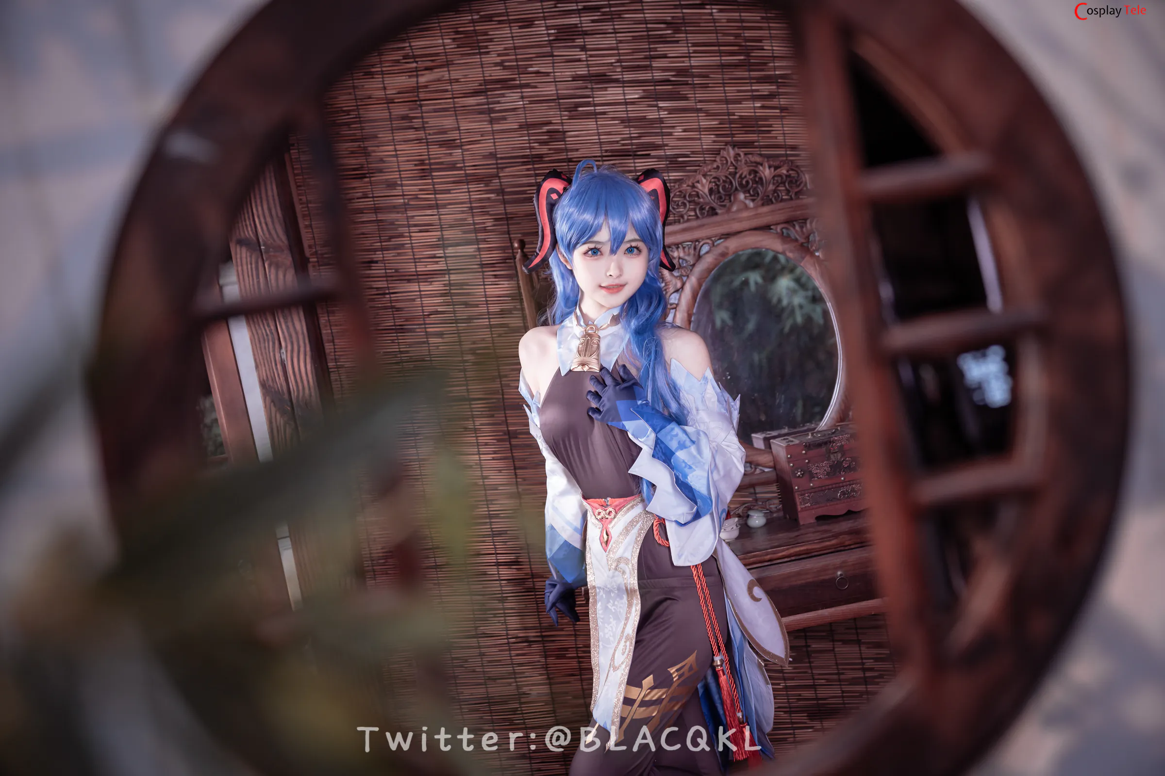 Blacqkl (白莉爱吃巧克力) cosplay Ganyu – Genshin Impact