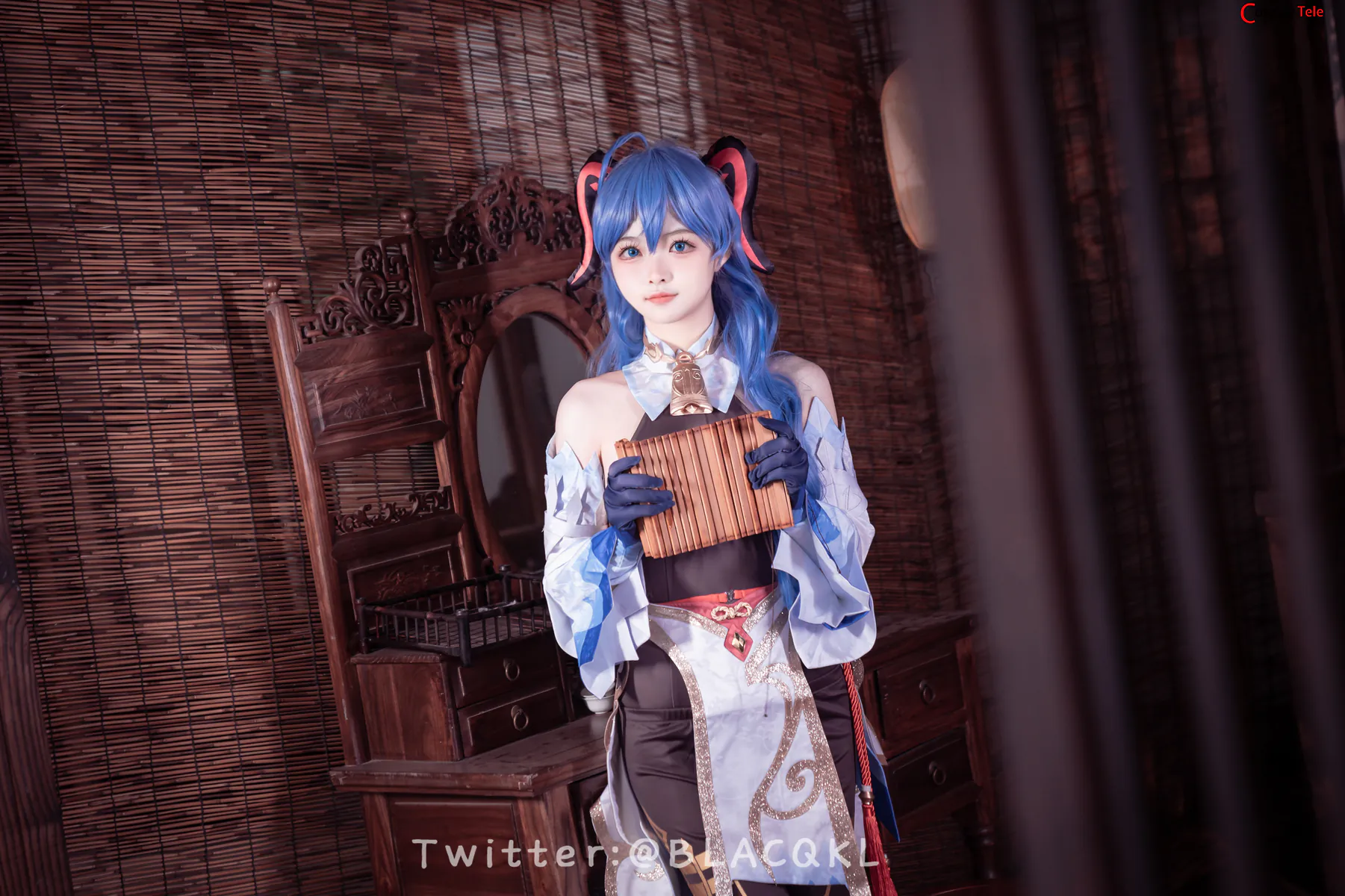 Blacqkl (白莉爱吃巧克力) cosplay Ganyu – Genshin Impact
