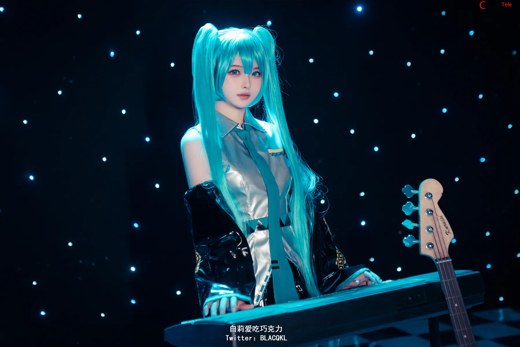 Blacqkl (白莉爱吃巧克力) cosplay Hatsune Miku