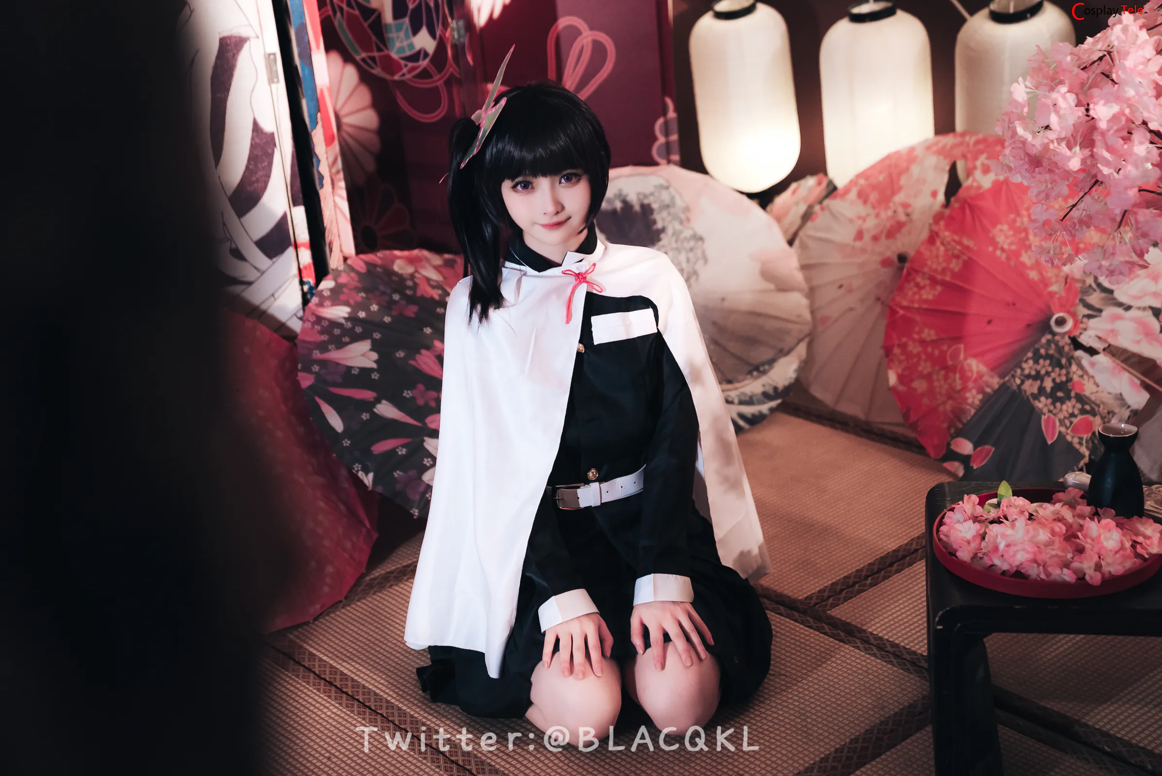 Blacqkl (白莉爱吃巧克力) cosplay Kanao Tsuyuri – Kimetsu no Yaiba