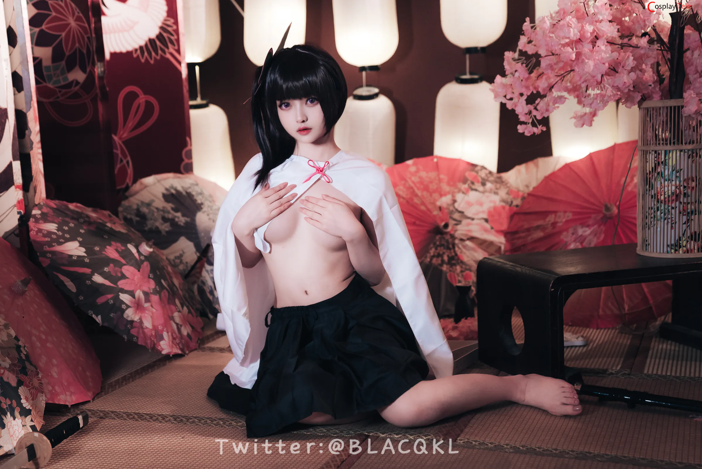 Blacqkl (白莉爱吃巧克力) cosplay Kanao Tsuyuri – Kimetsu no Yaiba