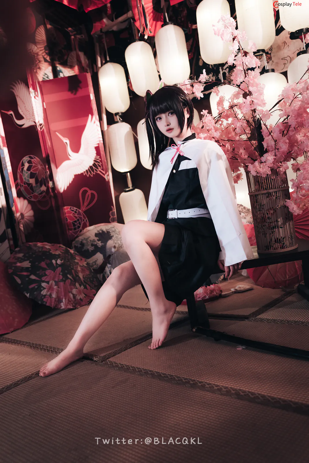 Blacqkl (白莉爱吃巧克力) cosplay Kanao Tsuyuri – Kimetsu no Yaiba
