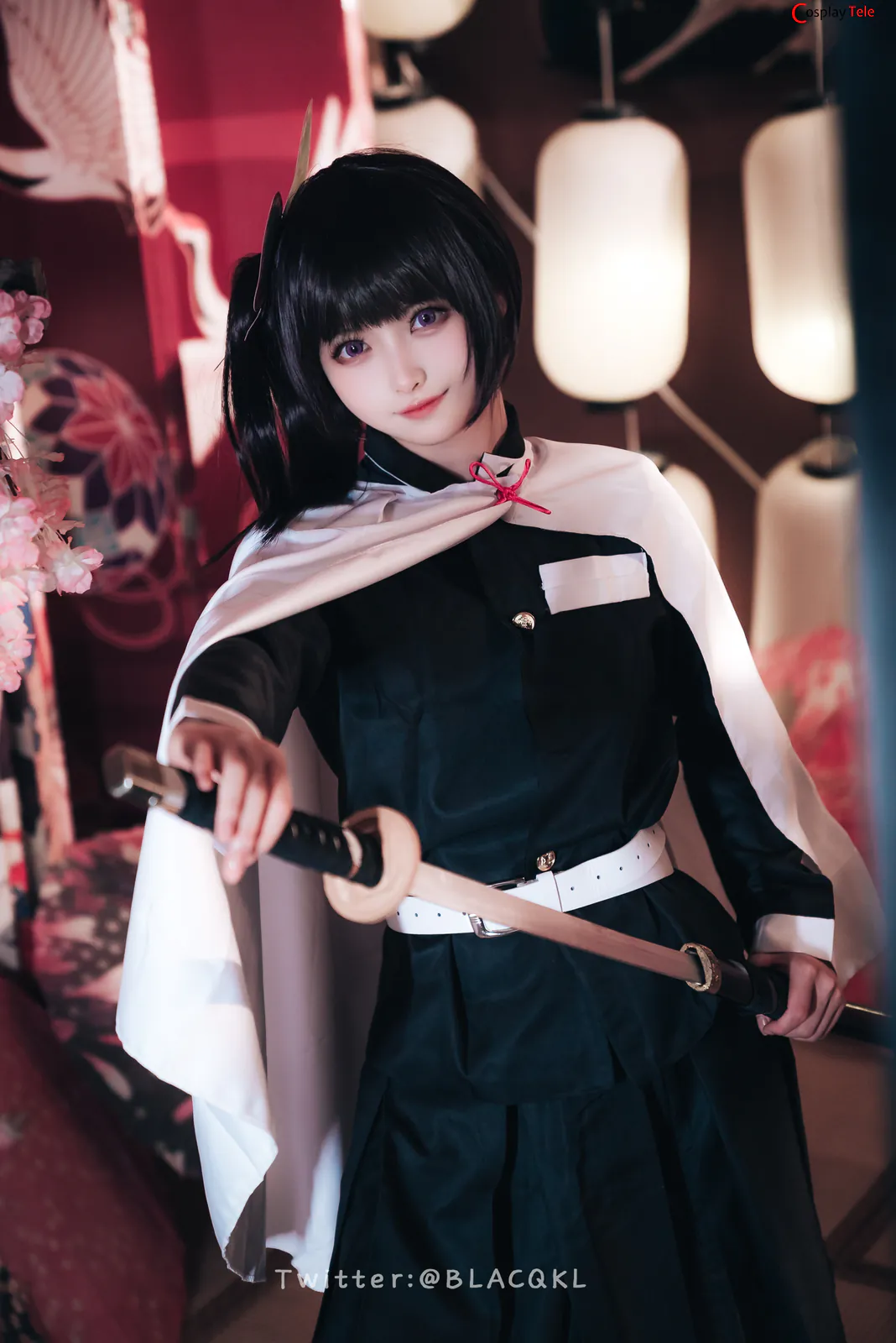 Blacqkl (白莉爱吃巧克力) cosplay Kanao Tsuyuri – Kimetsu no Yaiba