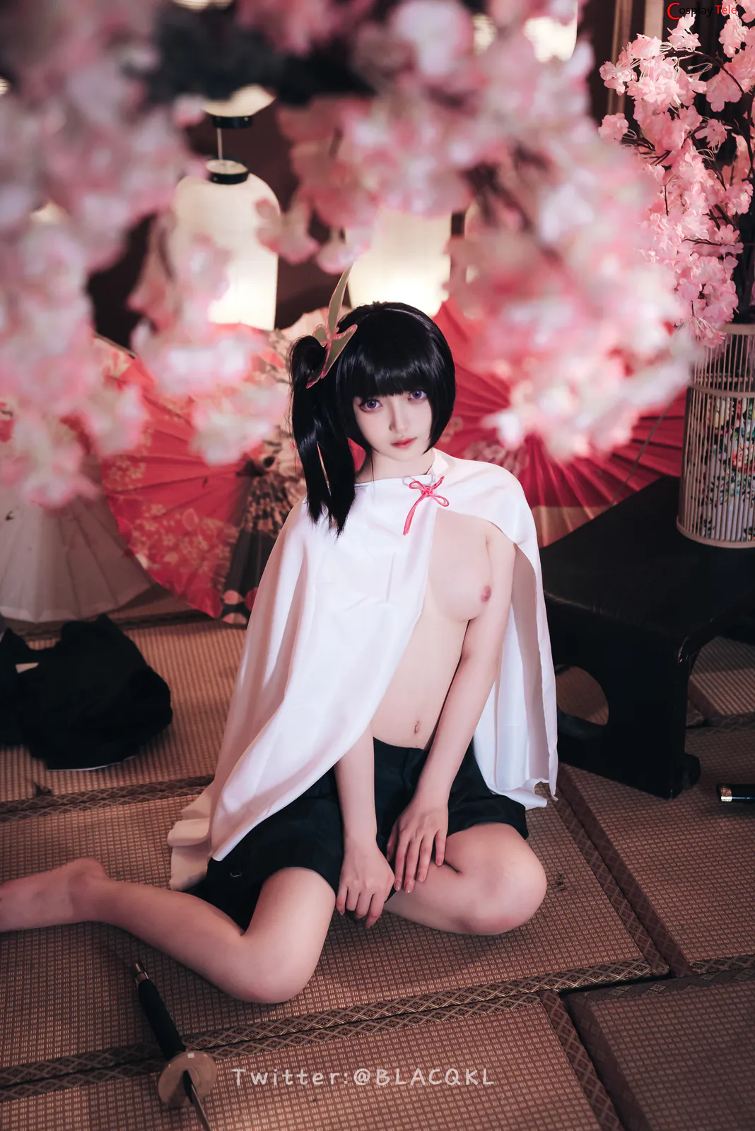 Blacqkl (白莉爱吃巧克力) cosplay Kanao Tsuyuri – Kimetsu no Yaiba