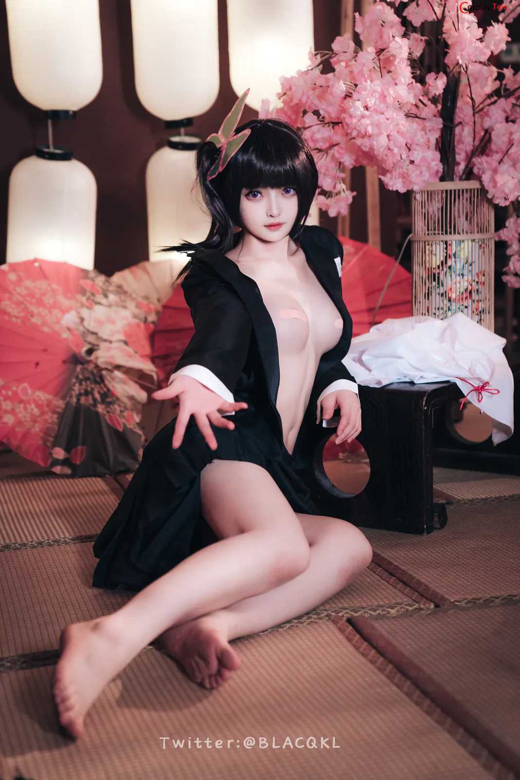 Blacqkl (白莉爱吃巧克力) cosplay Kanao Tsuyuri – Kimetsu no Yaiba