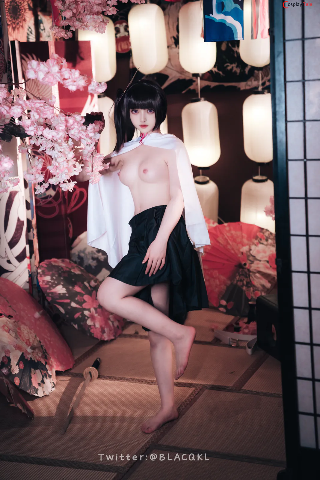 Blacqkl (白莉爱吃巧克力) cosplay Kanao Tsuyuri – Kimetsu no Yaiba