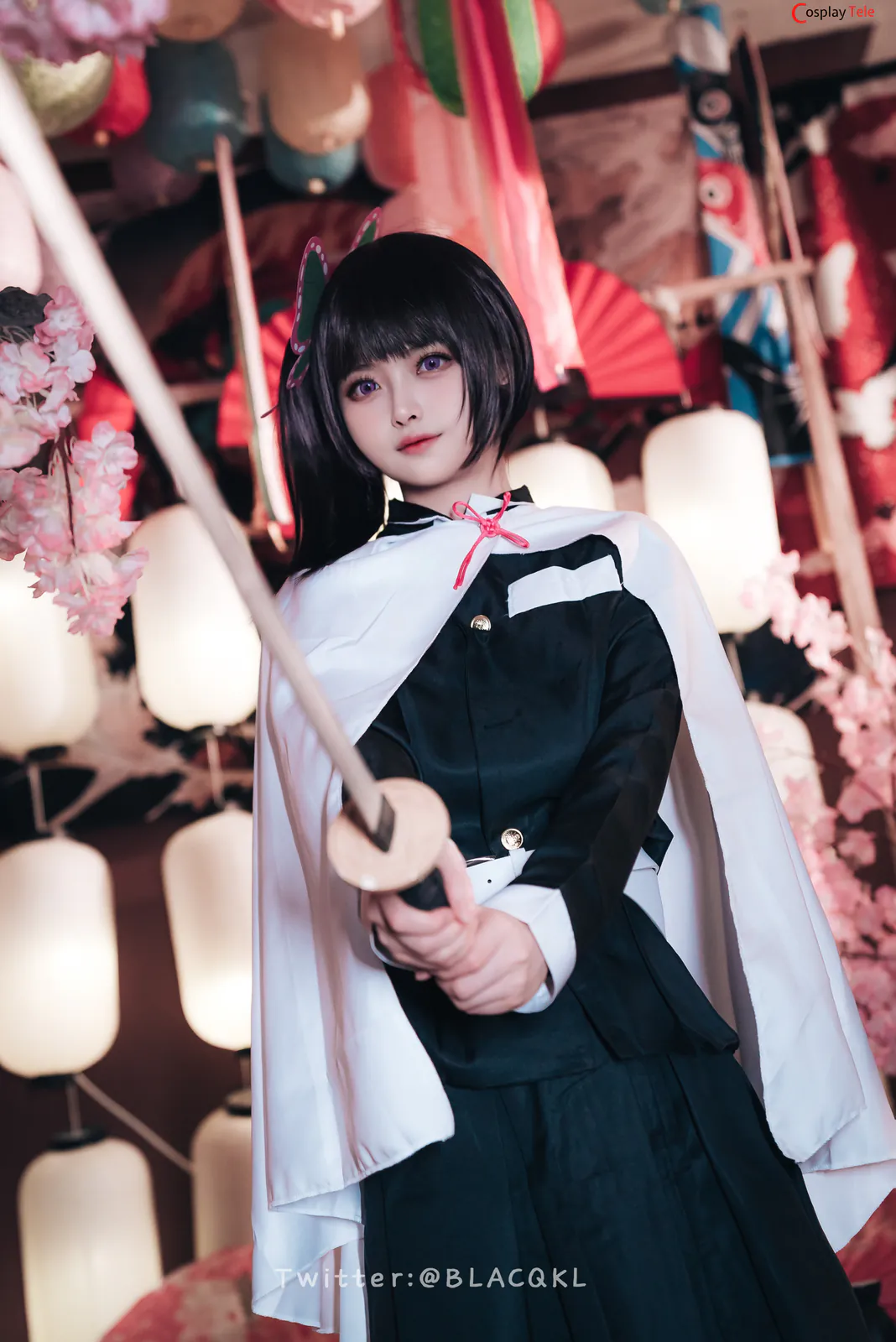Blacqkl (白莉爱吃巧克力) cosplay Kanao Tsuyuri – Kimetsu no Yaiba