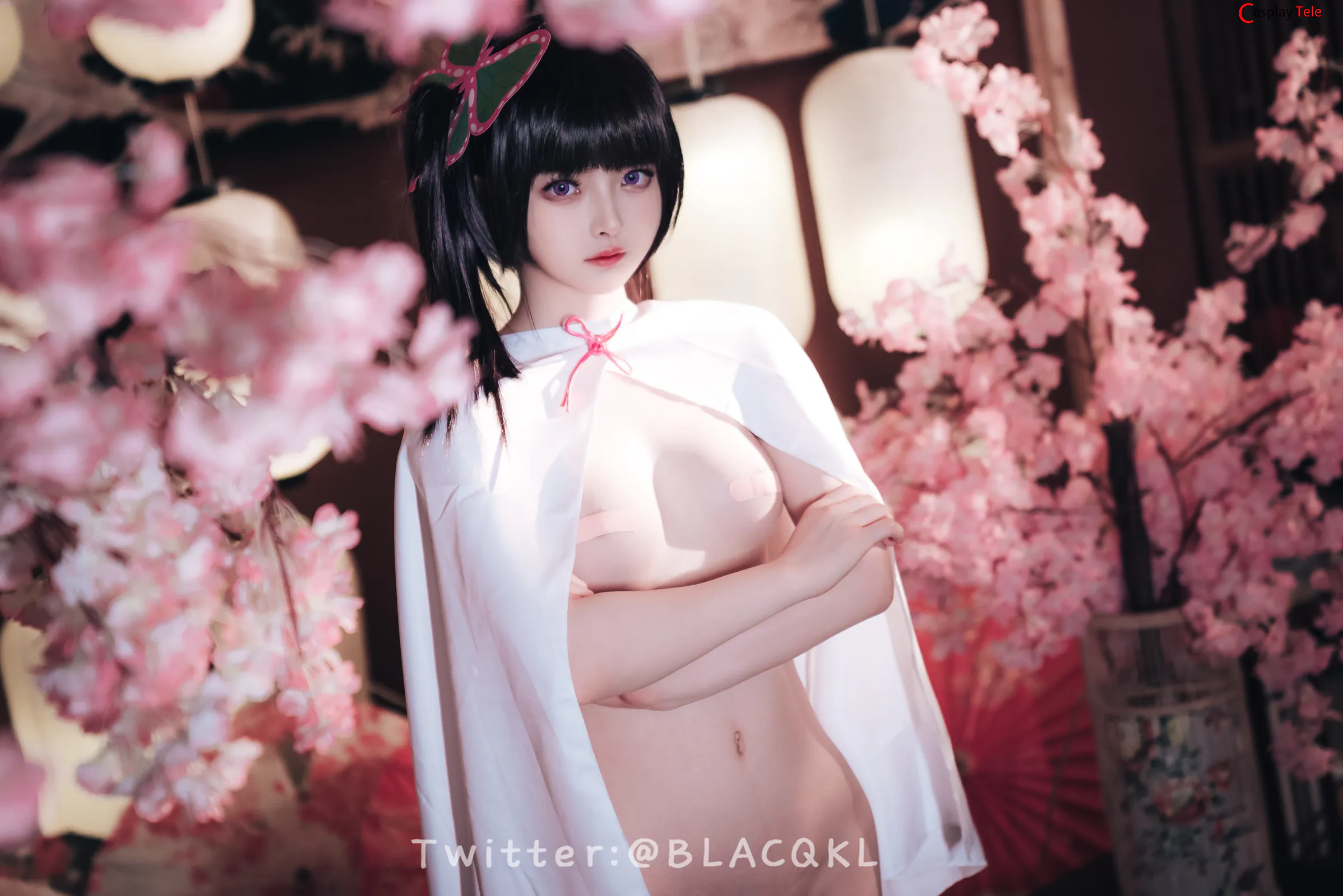 Blacqkl (白莉爱吃巧克力) cosplay Kanao Tsuyuri – Kimetsu no Yaiba