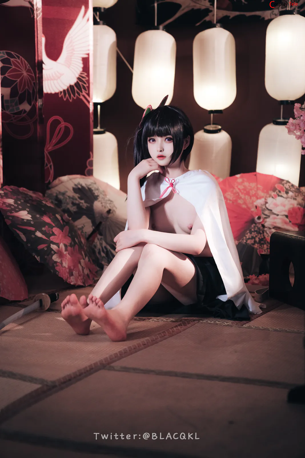 Blacqkl (白莉爱吃巧克力) cosplay Kanao Tsuyuri – Kimetsu no Yaiba