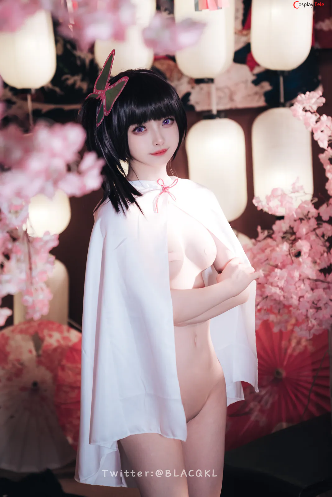 Blacqkl (白莉爱吃巧克力) cosplay Kanao Tsuyuri – Kimetsu no Yaiba