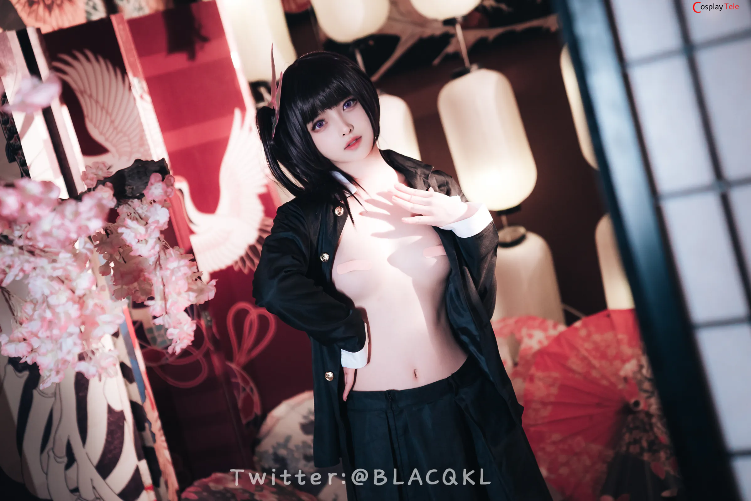 Blacqkl (白莉爱吃巧克力) cosplay Kanao Tsuyuri – Kimetsu no Yaiba