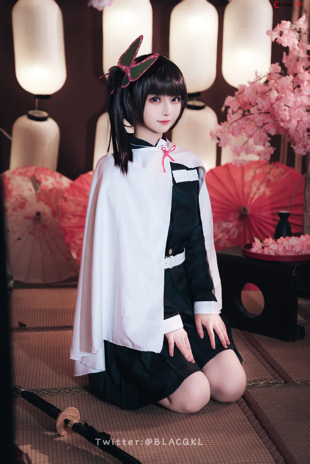 Blacqkl (白莉爱吃巧克力) cosplay Kanao Tsuyuri – Kimetsu no Yaiba