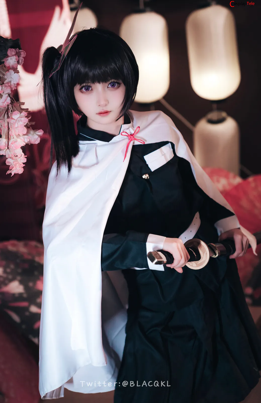 Blacqkl (白莉爱吃巧克力) cosplay Kanao Tsuyuri – Kimetsu no Yaiba