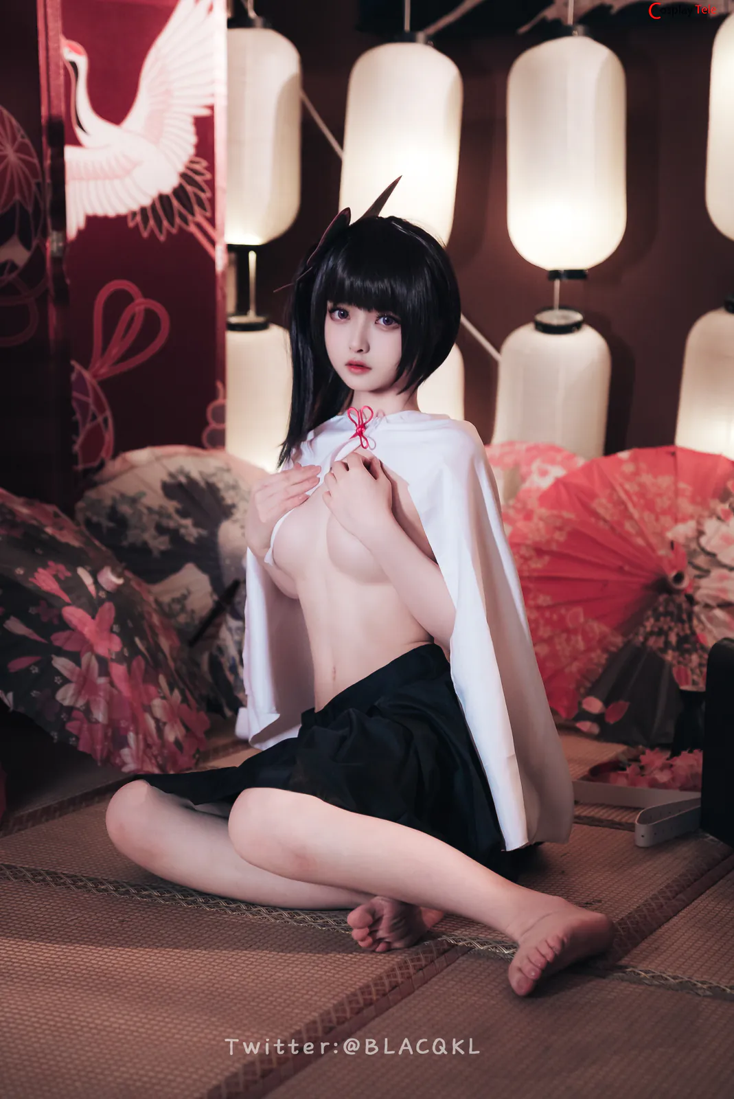 Blacqkl (白莉爱吃巧克力) cosplay Kanao Tsuyuri – Kimetsu no Yaiba