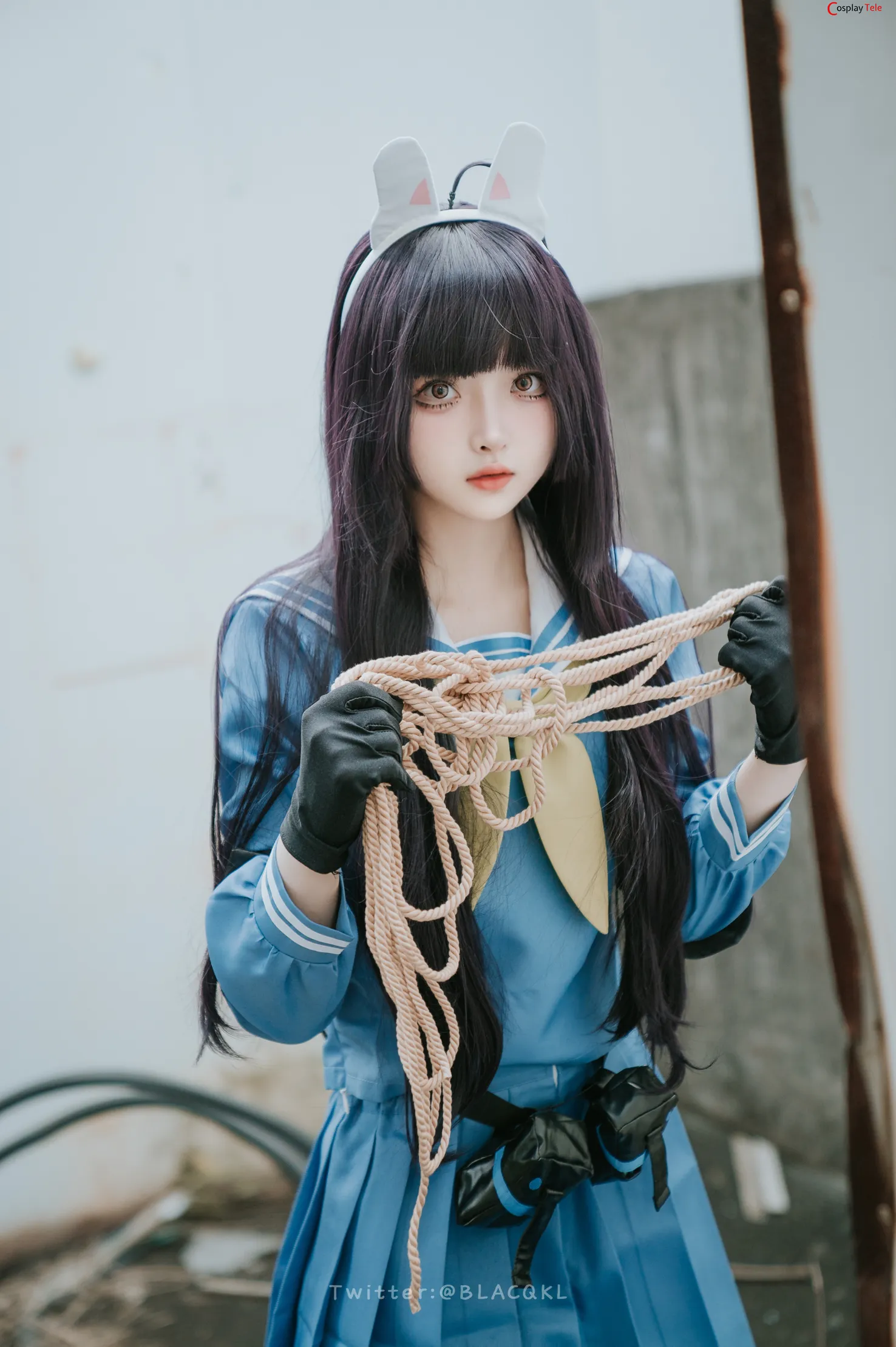 Blacqkl (白莉爱吃巧克力) cosplay Kasumizawa Miyu – Blue Archive