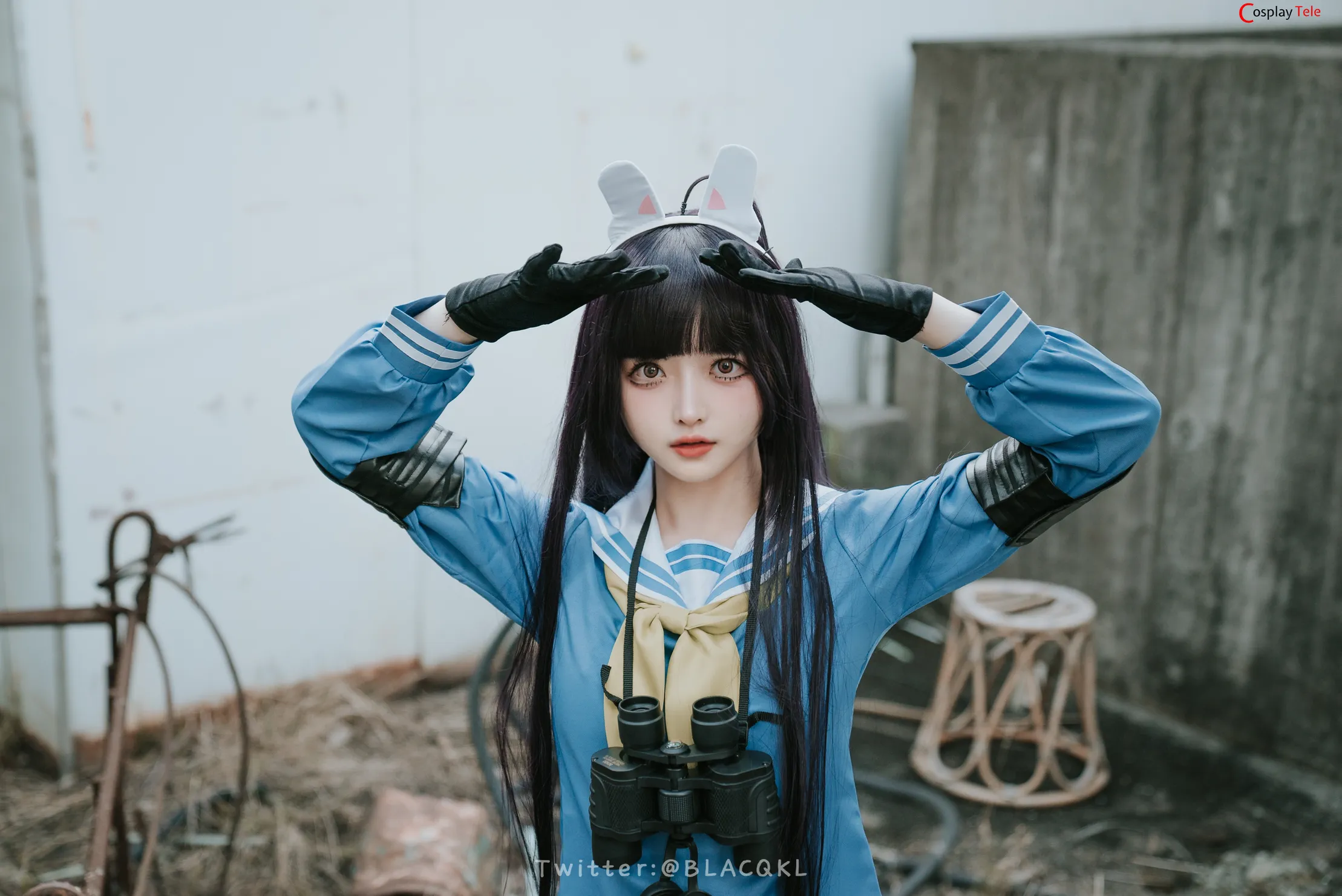 Blacqkl (白莉爱吃巧克力) cosplay Kasumizawa Miyu – Blue Archive