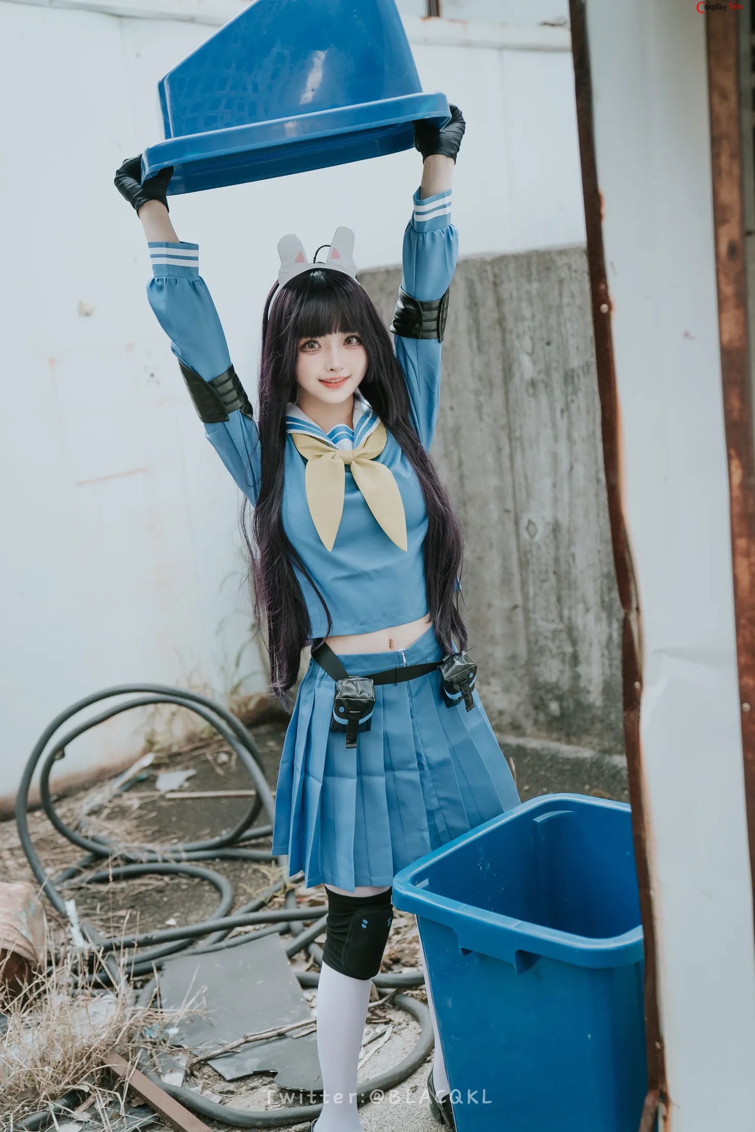 Blacqkl (白莉爱吃巧克力) cosplay Kasumizawa Miyu – Blue Archive
