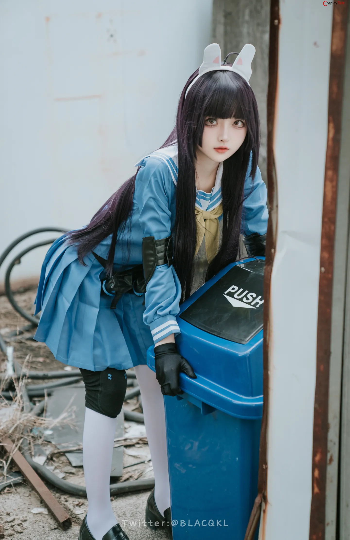 Blacqkl (白莉爱吃巧克力) cosplay Kasumizawa Miyu – Blue Archive