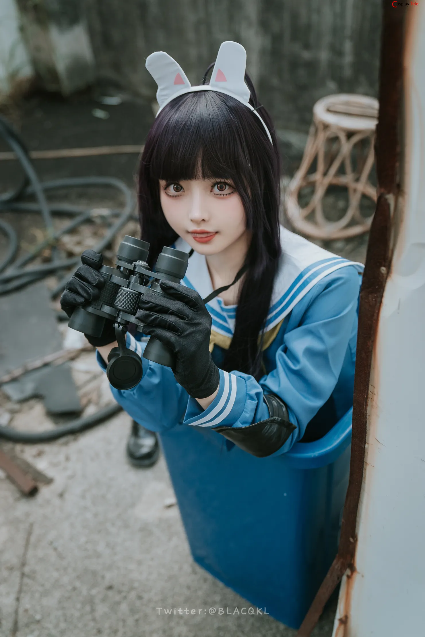 Blacqkl (白莉爱吃巧克力) cosplay Kasumizawa Miyu – Blue Archive