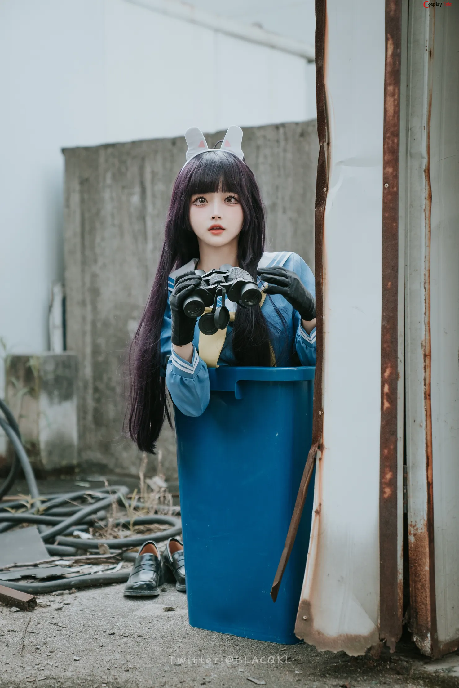 Blacqkl (白莉爱吃巧克力) cosplay Kasumizawa Miyu – Blue Archive