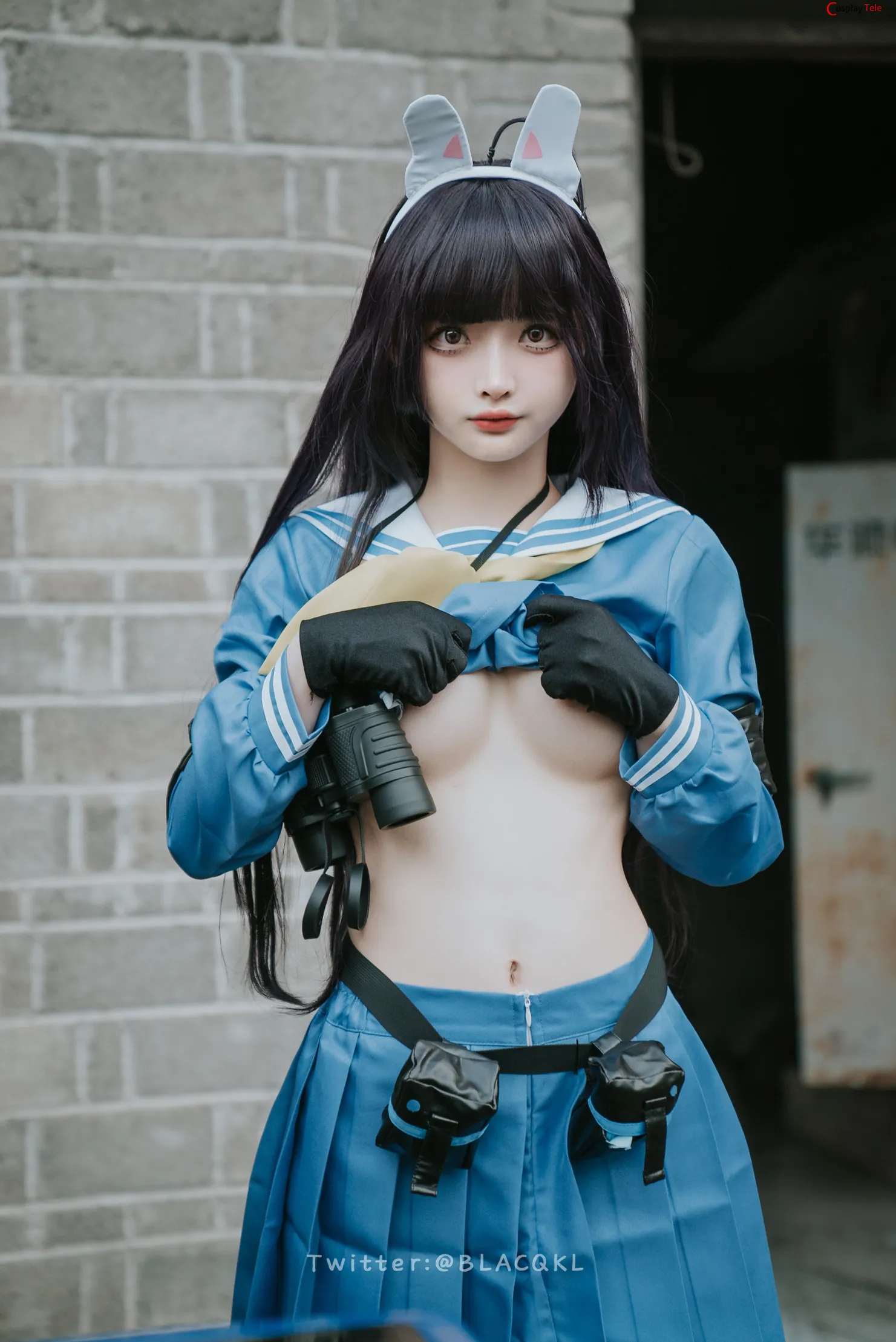 Blacqkl (白莉爱吃巧克力) cosplay Kasumizawa Miyu – Blue Archive