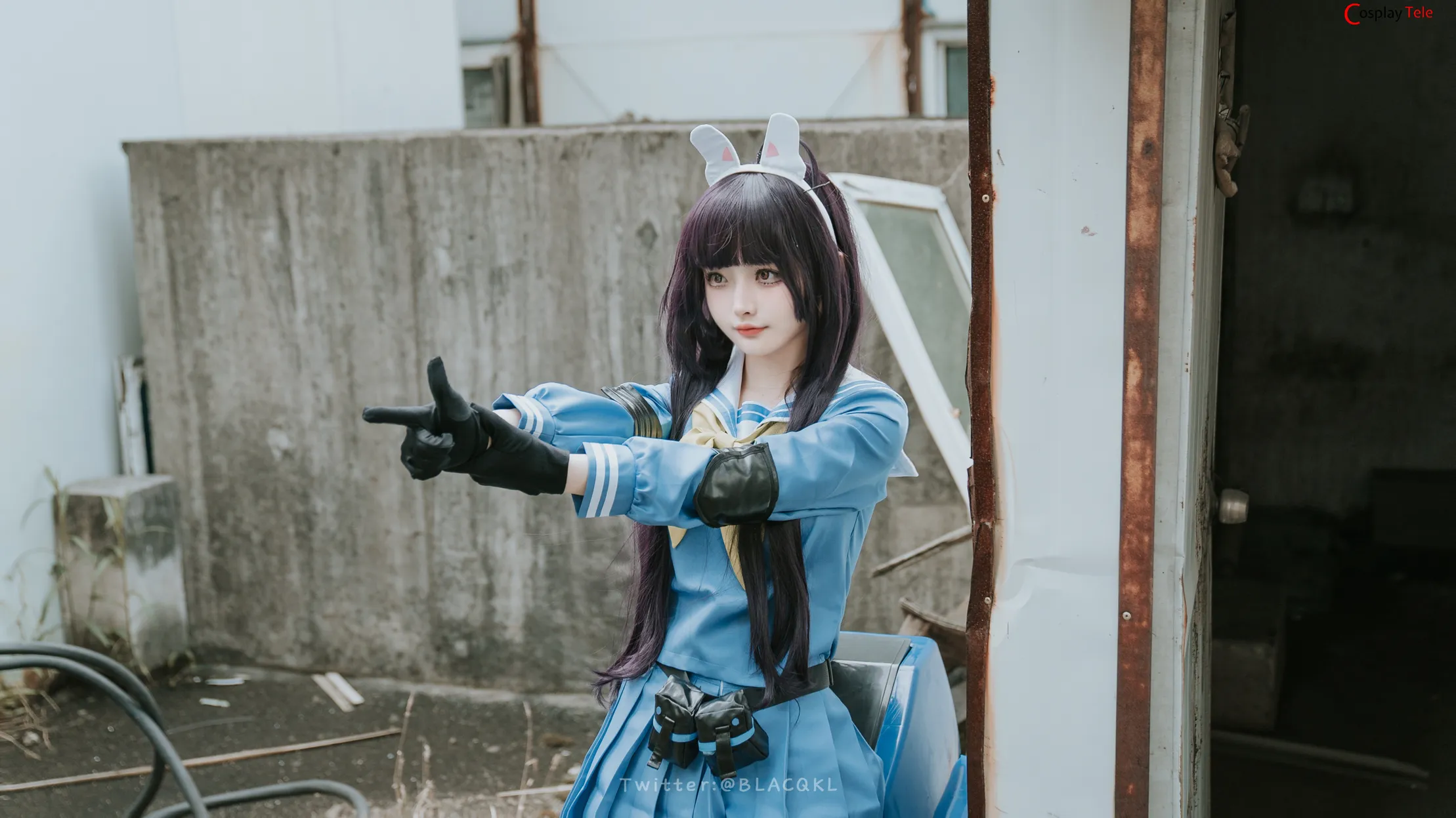 Blacqkl (白莉爱吃巧克力) cosplay Kasumizawa Miyu – Blue Archive